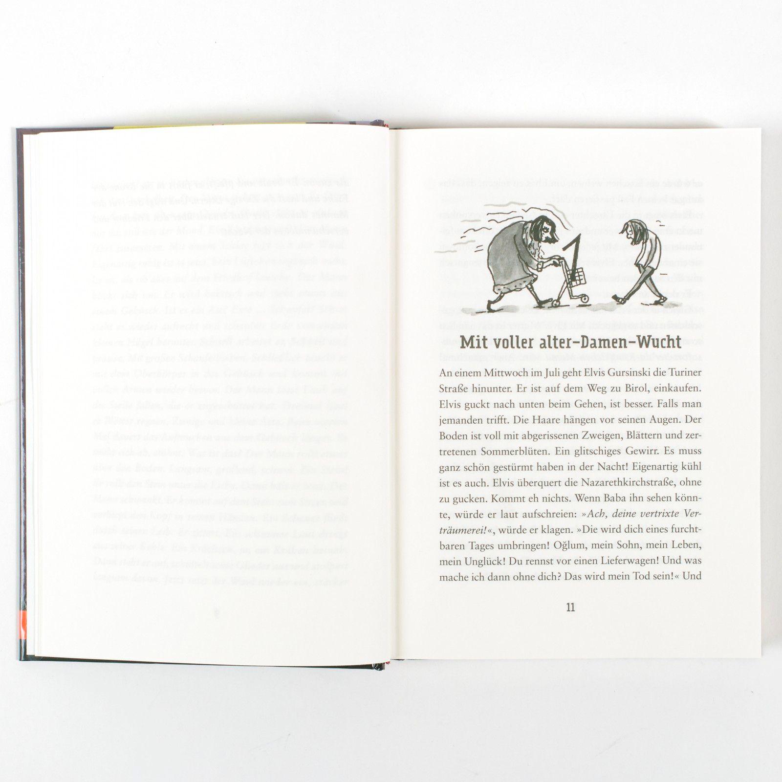 Beispielinhalt (Bild) Elvis Gursinski und der Grabstein ohne Namen