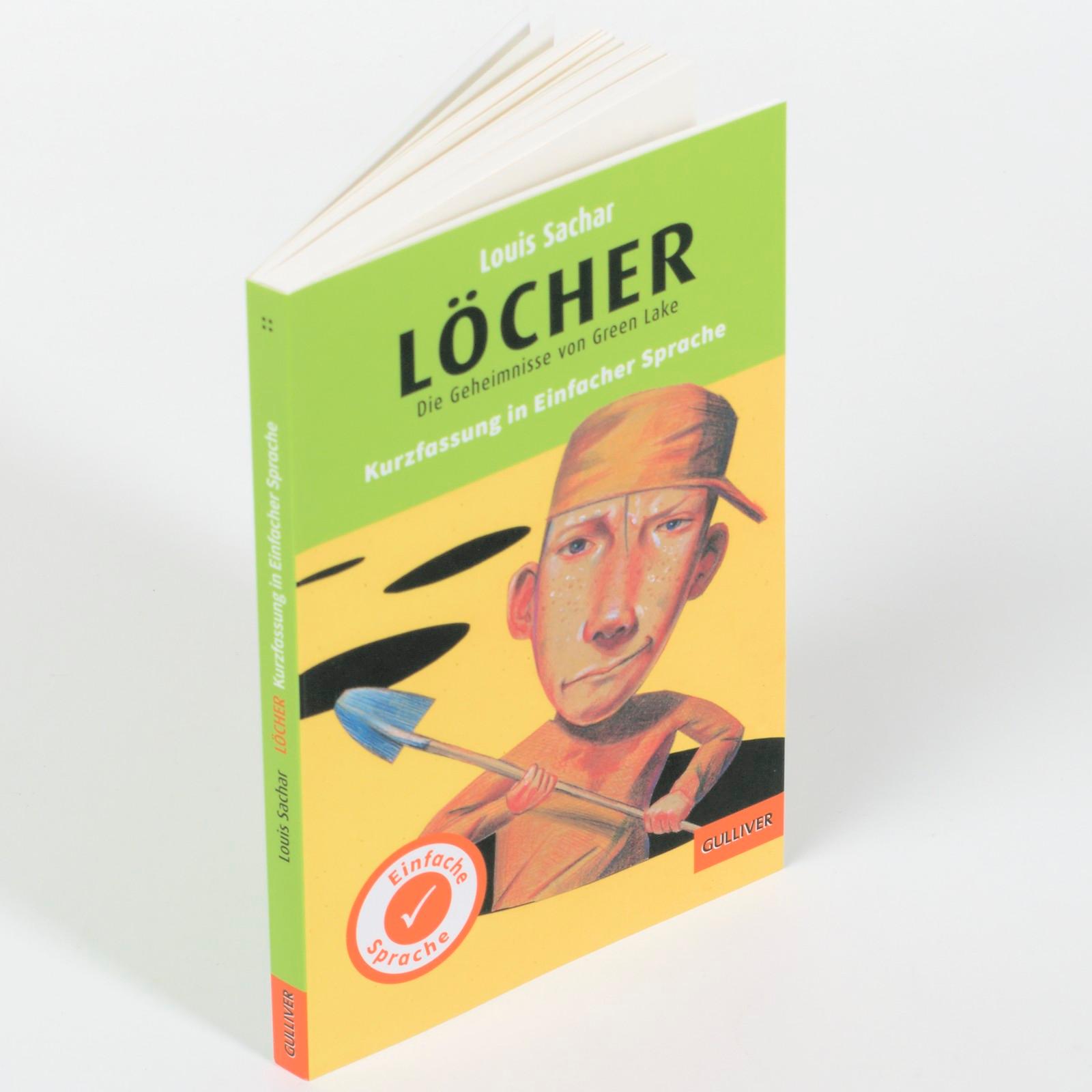 Beispielinhalt (Bild) Kurzfassung in Einfacher Sprache. Löcher