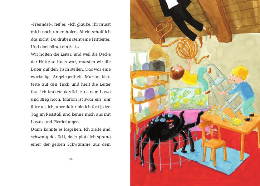 Beispielinhalt (Bild) Opa fliegt