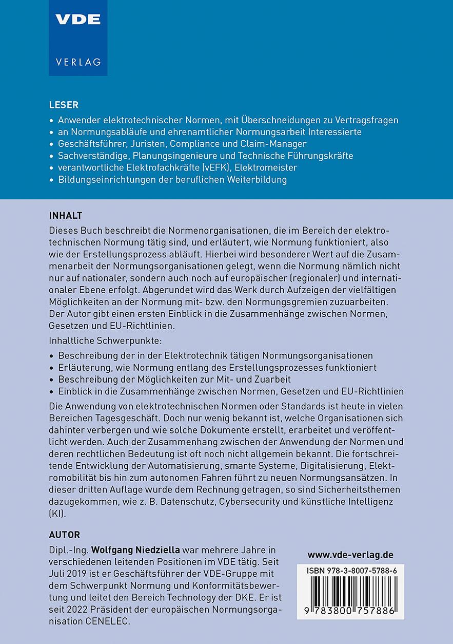 Rückseitencover Wie funktioniert Normung?