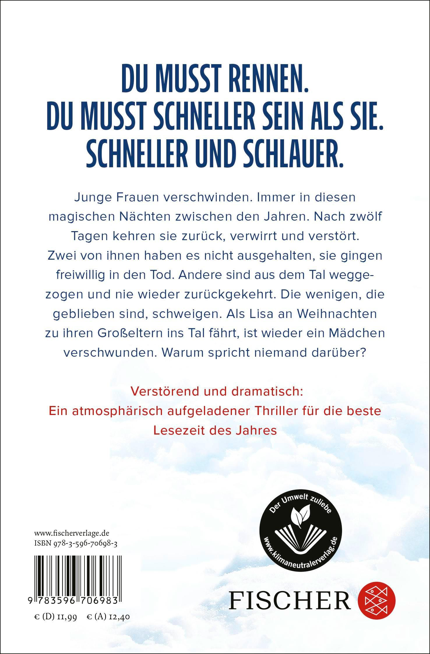 Rückseitencover Rauhnächte - Sie werden dich jagen