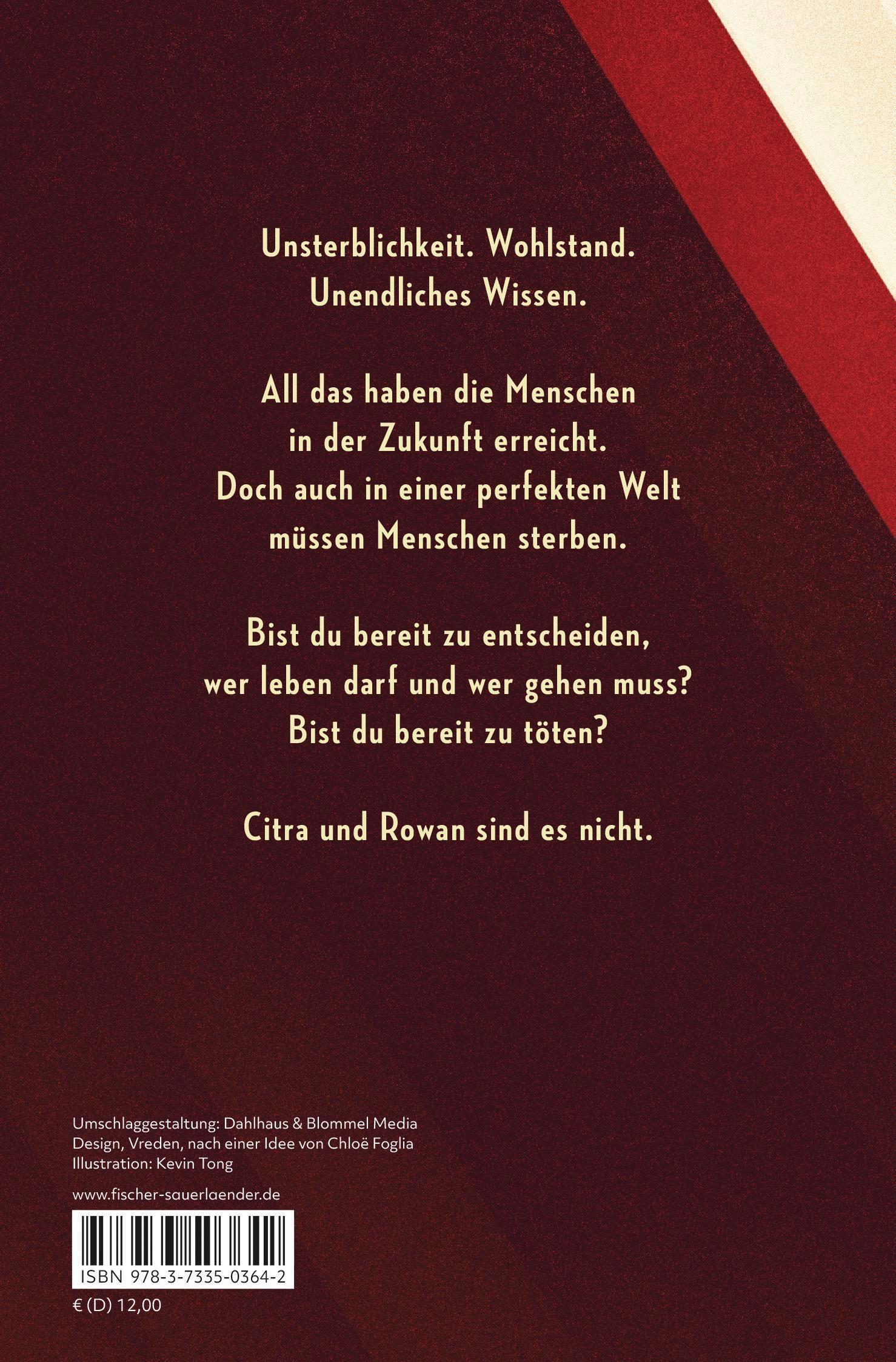 Rückseitencover Scythe - Die Hüter des Todes