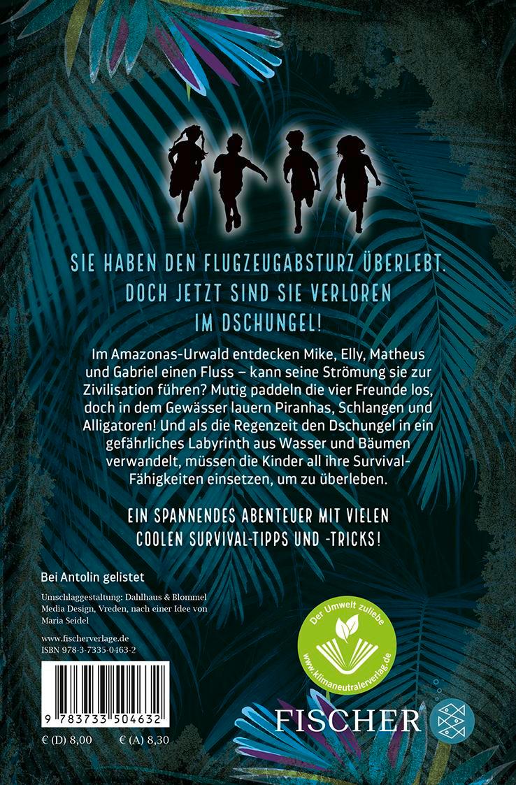 Rückseitencover Survival - Im Auge des Alligators