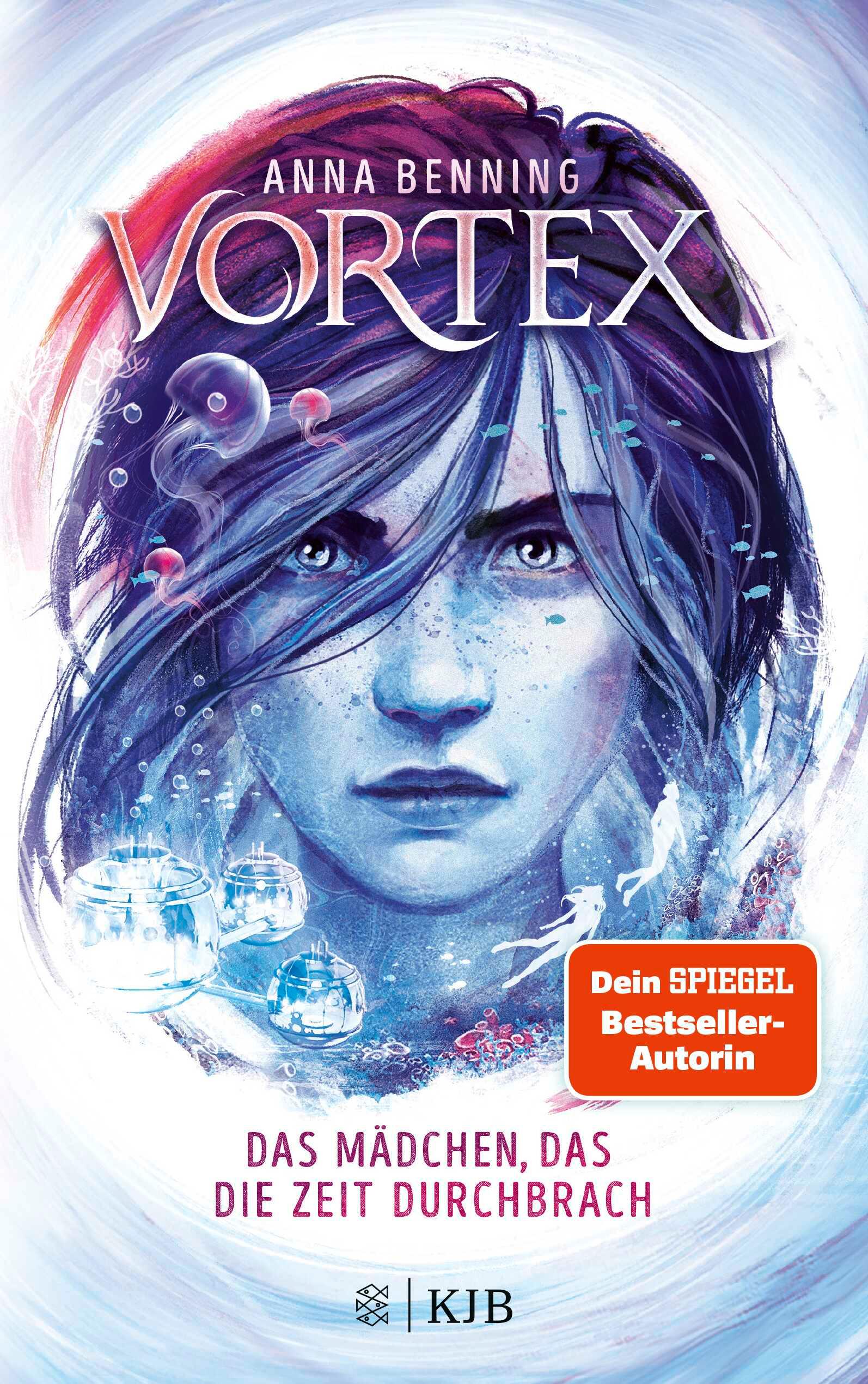 Vorderes Coverbild Vortex - Das Mädchen, das die Zeit durchbrach