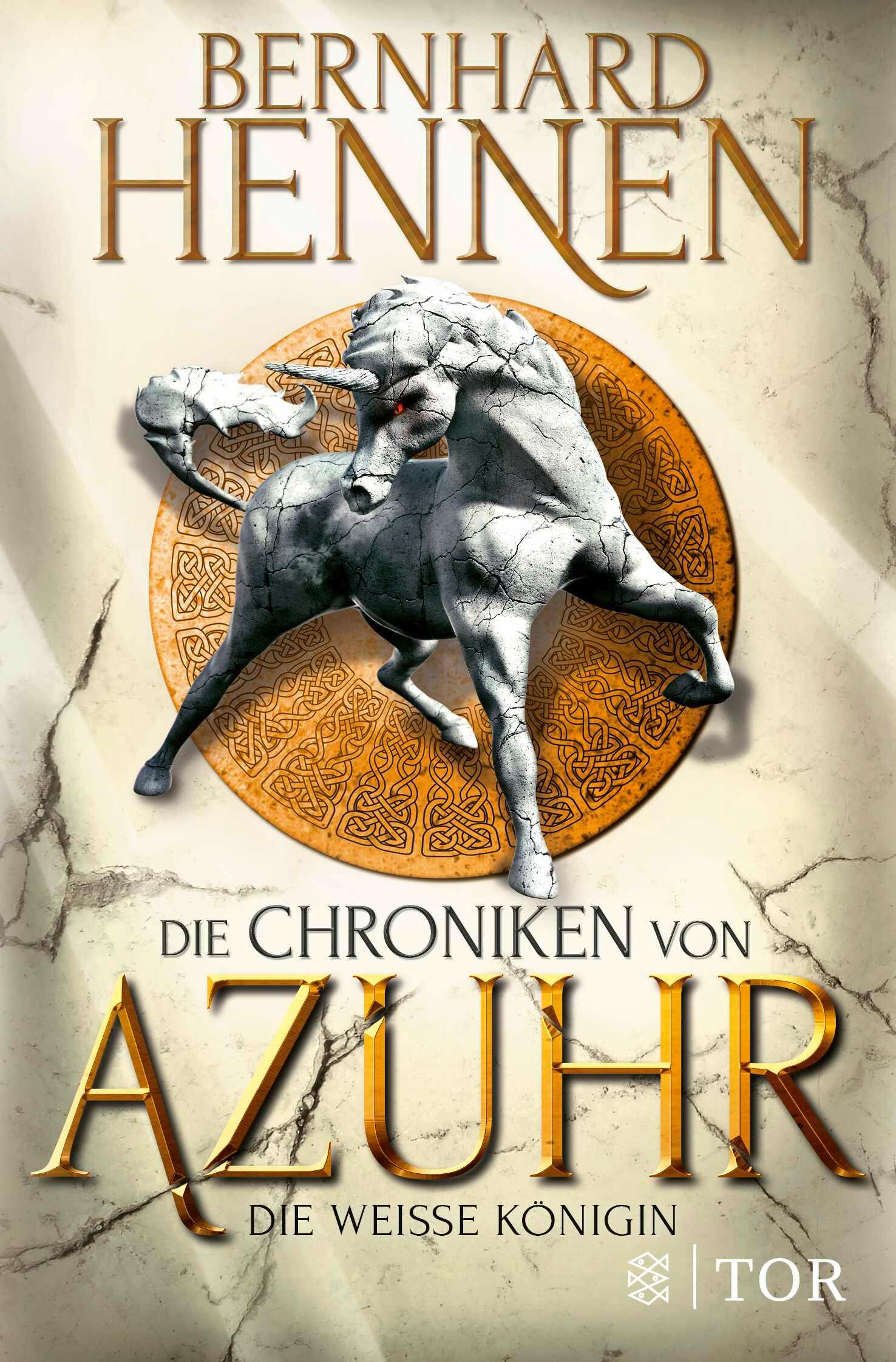 Vorderes Coverbild Die Chroniken von Azuhr - Die Weiße Königin