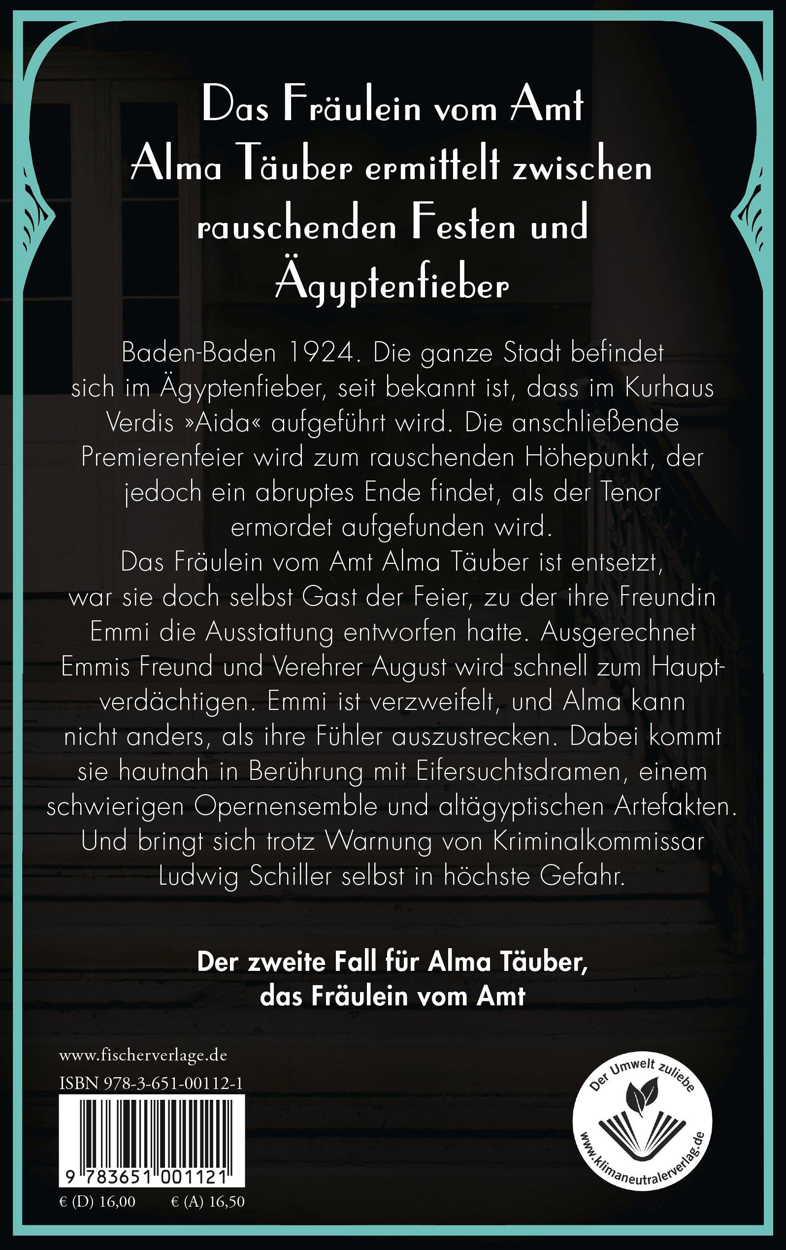 Rückseitencover Fräulein vom Amt - Der Tote im Kurhaus