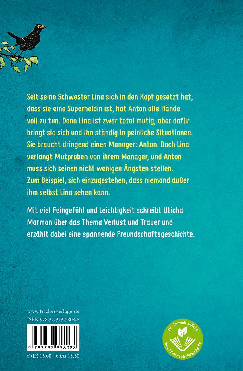 Rückseitencover Als meine Schwester fliegen lernte