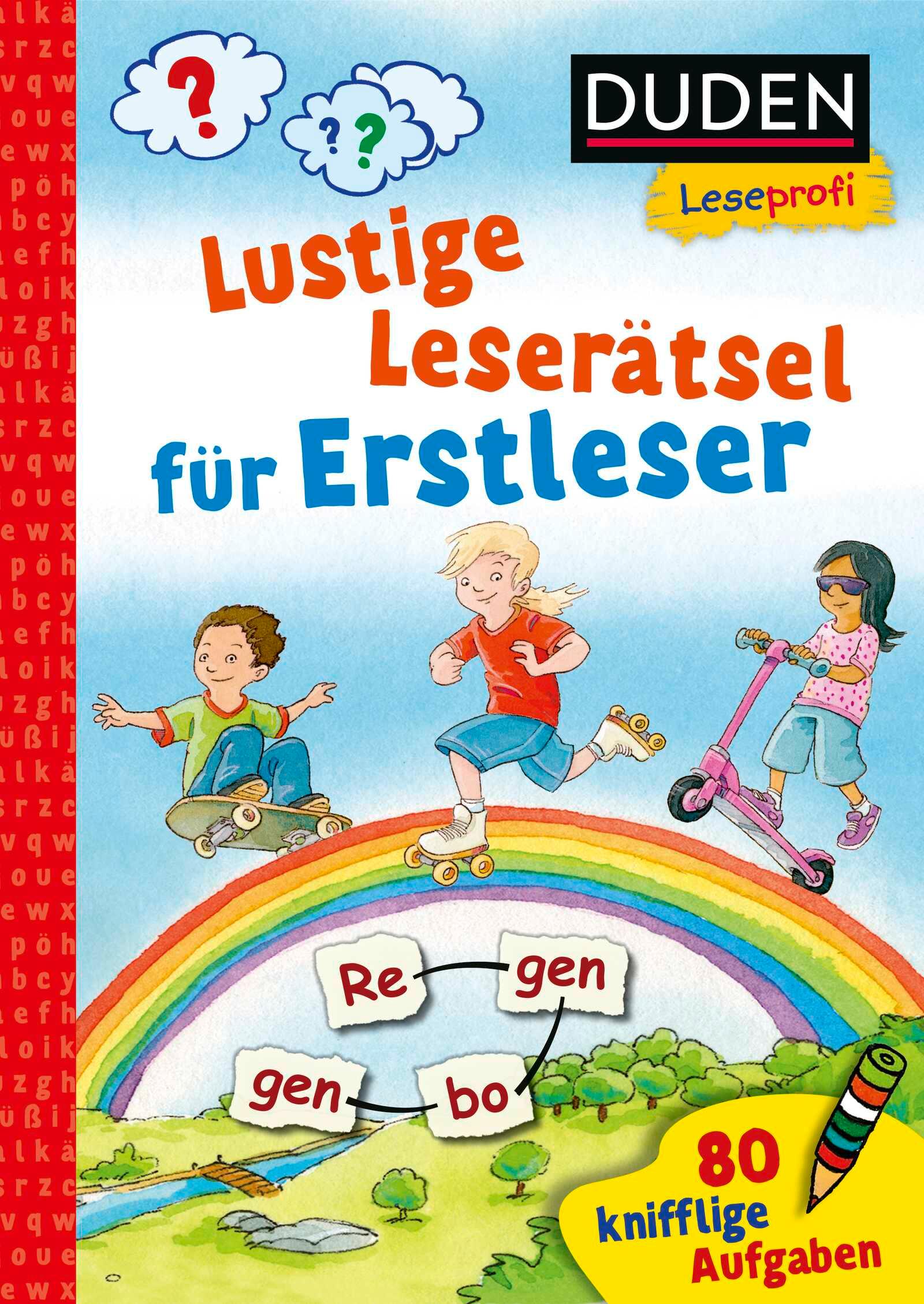 Vorderes Coverbild Duden Leseprofi - Lustige Leserätsel für Erstleser, 1. Klasse