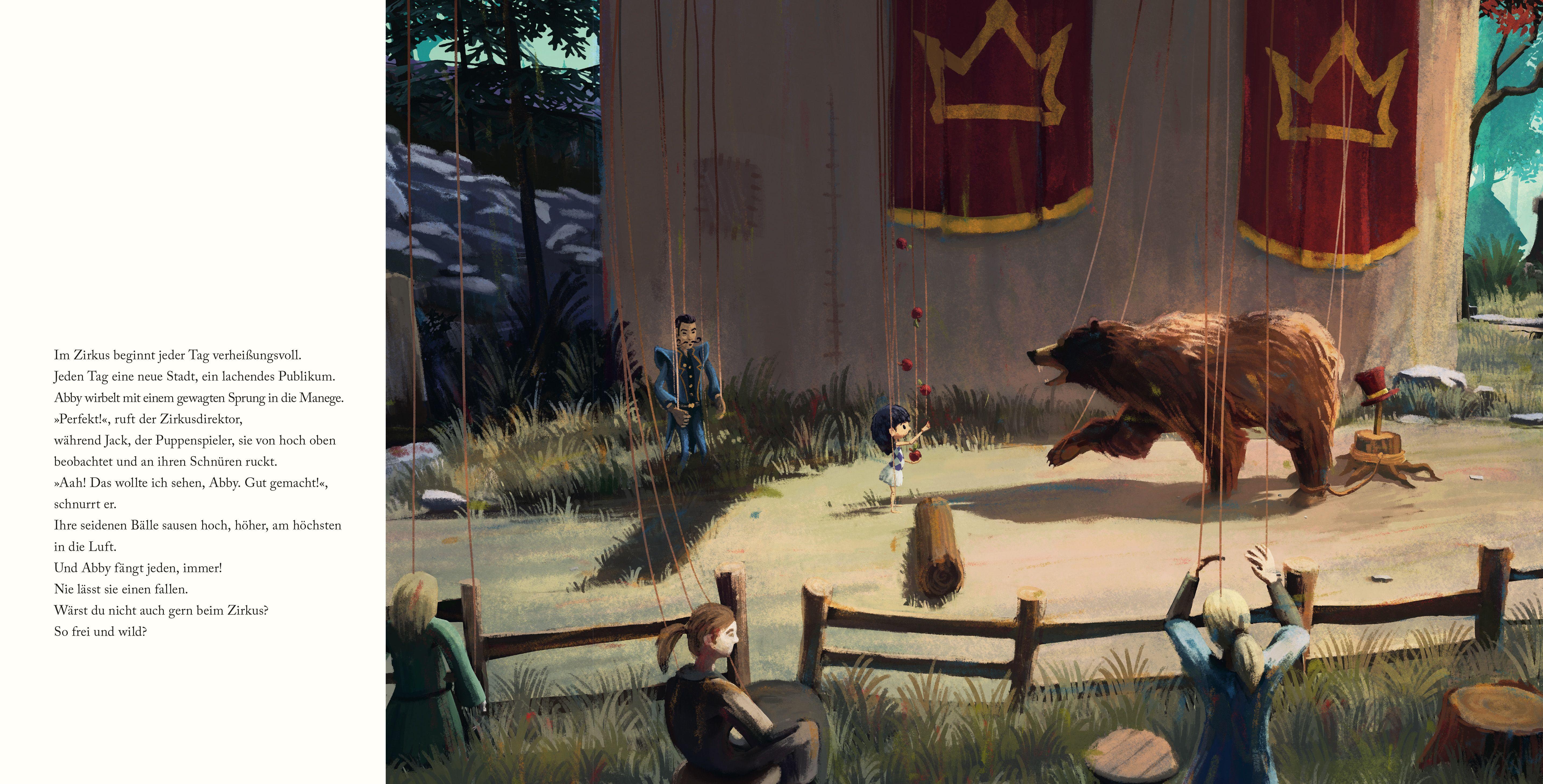 Beispielinhalt (Bild) Abbys Traum