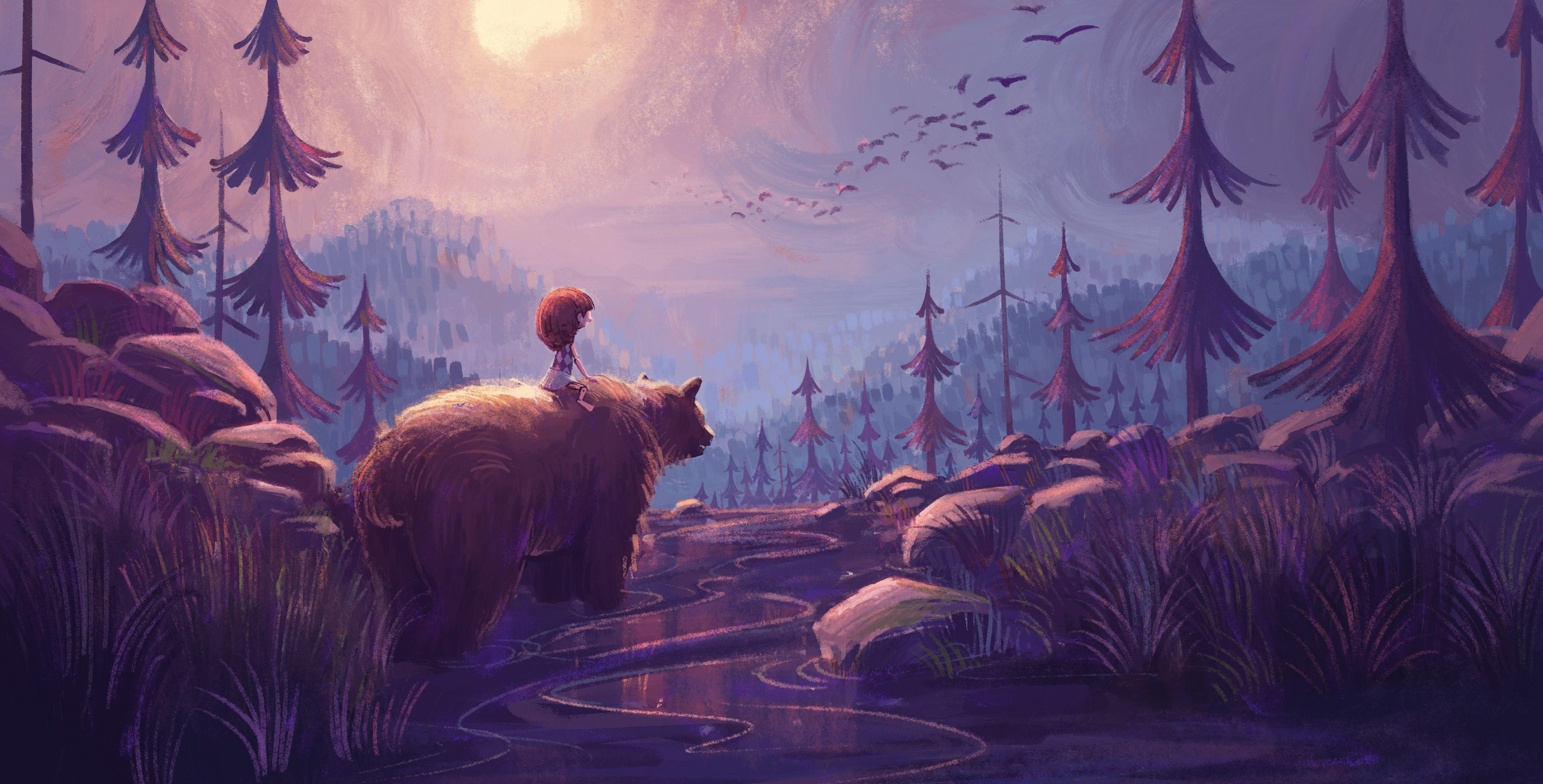 Beispielinhalt (Bild) Abbys Traum