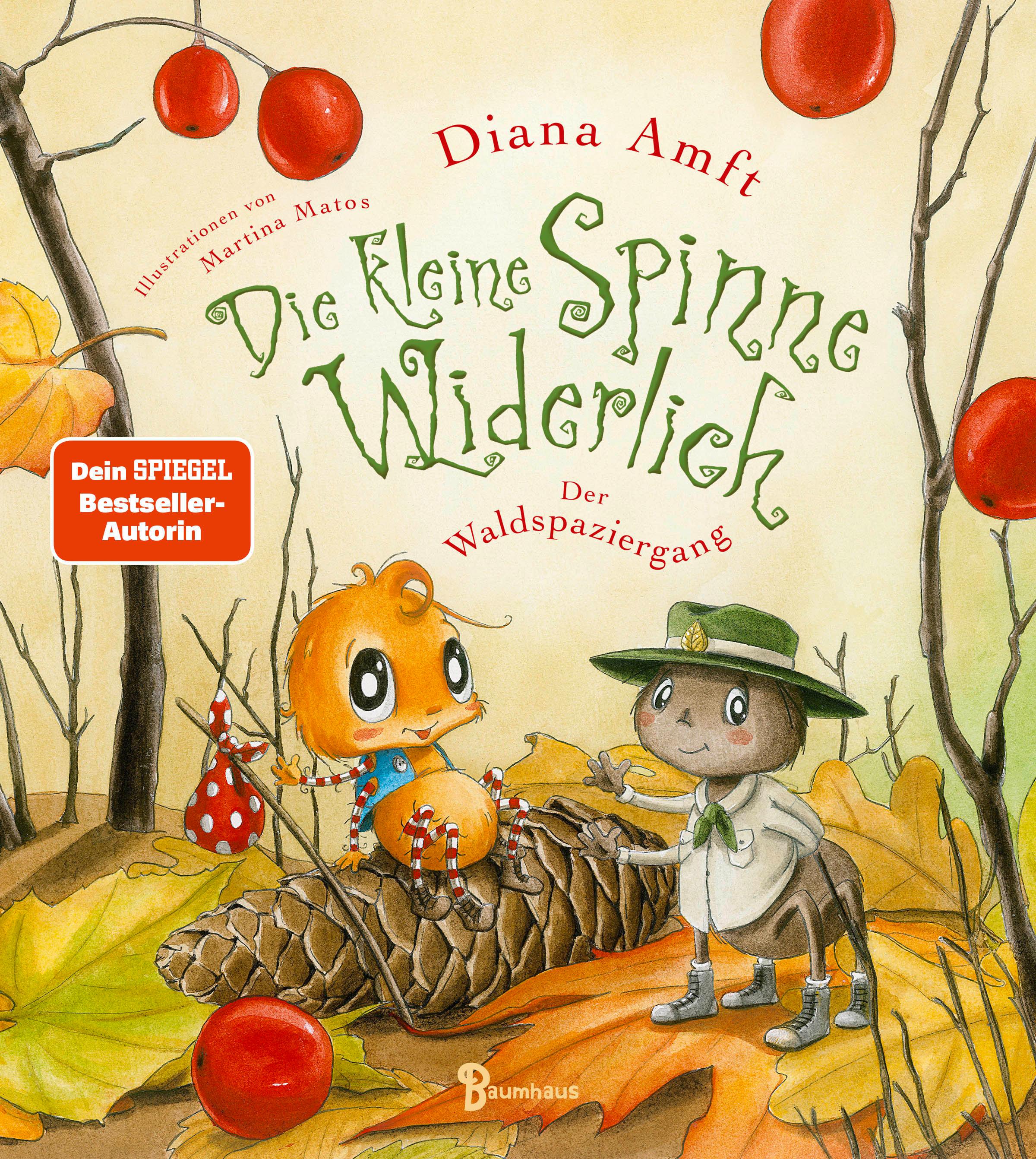 Vorderes Coverbild Die kleine Spinne Widerlich - Der Waldspaziergang