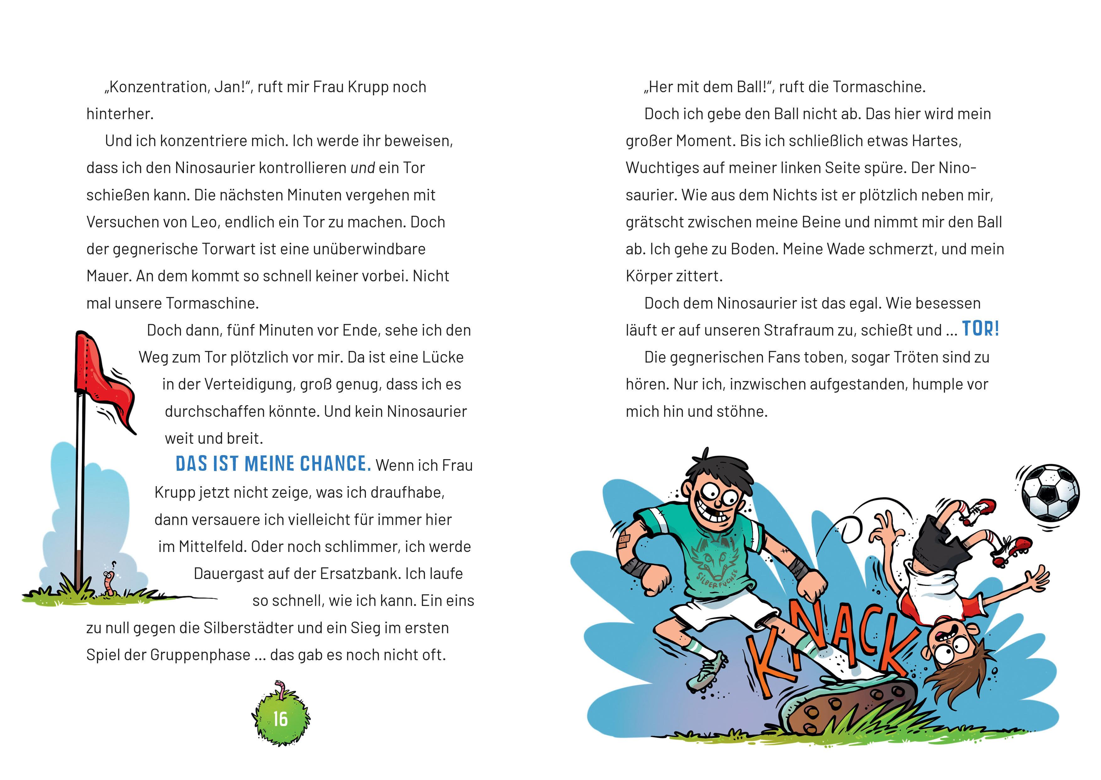 Beispielinhalt (Bild) Die Geisterkicker - Nie mehr ohne Teamgeist!