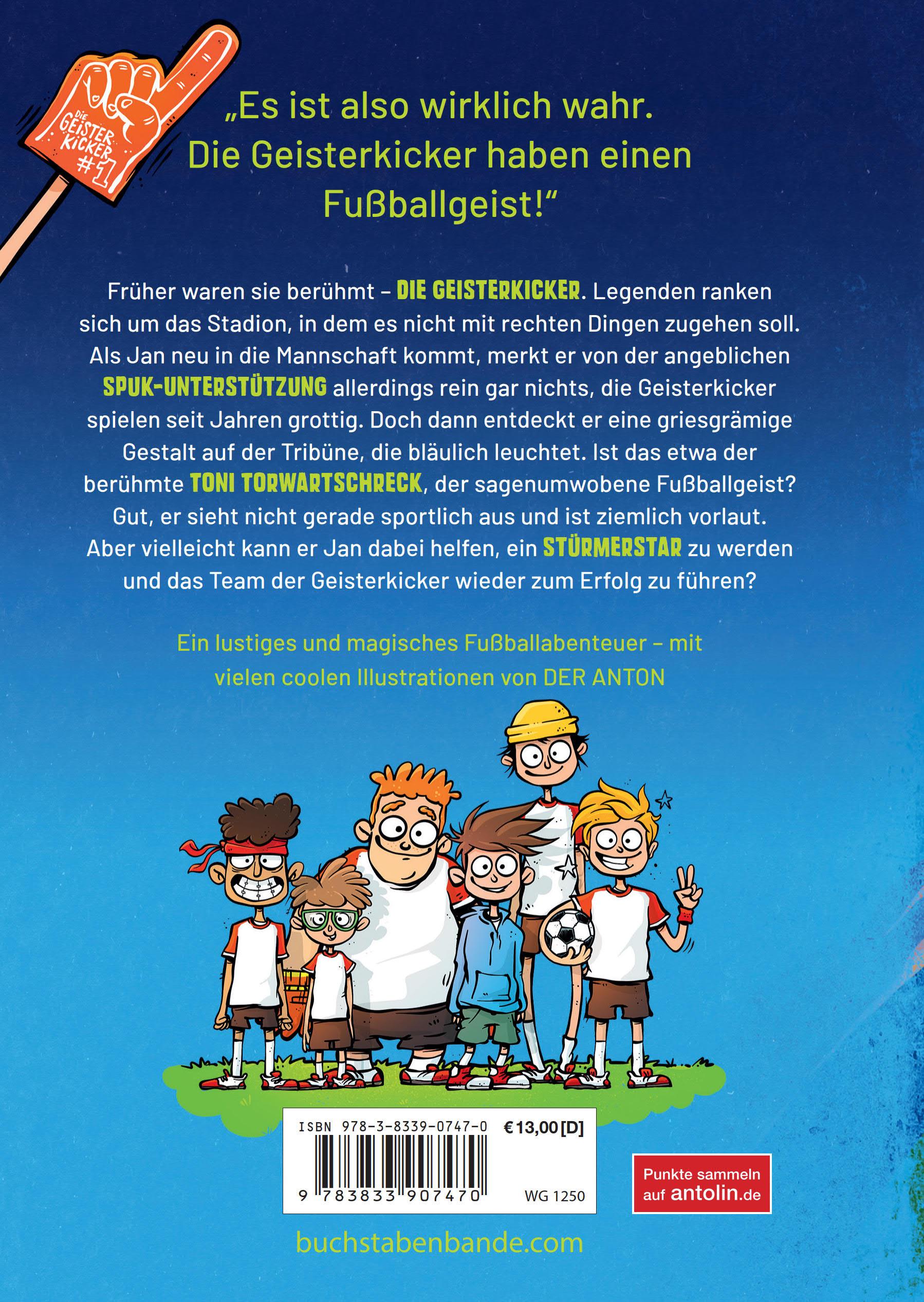 Beispielinhalt (Bild) Die Geisterkicker - Nie mehr ohne Teamgeist!