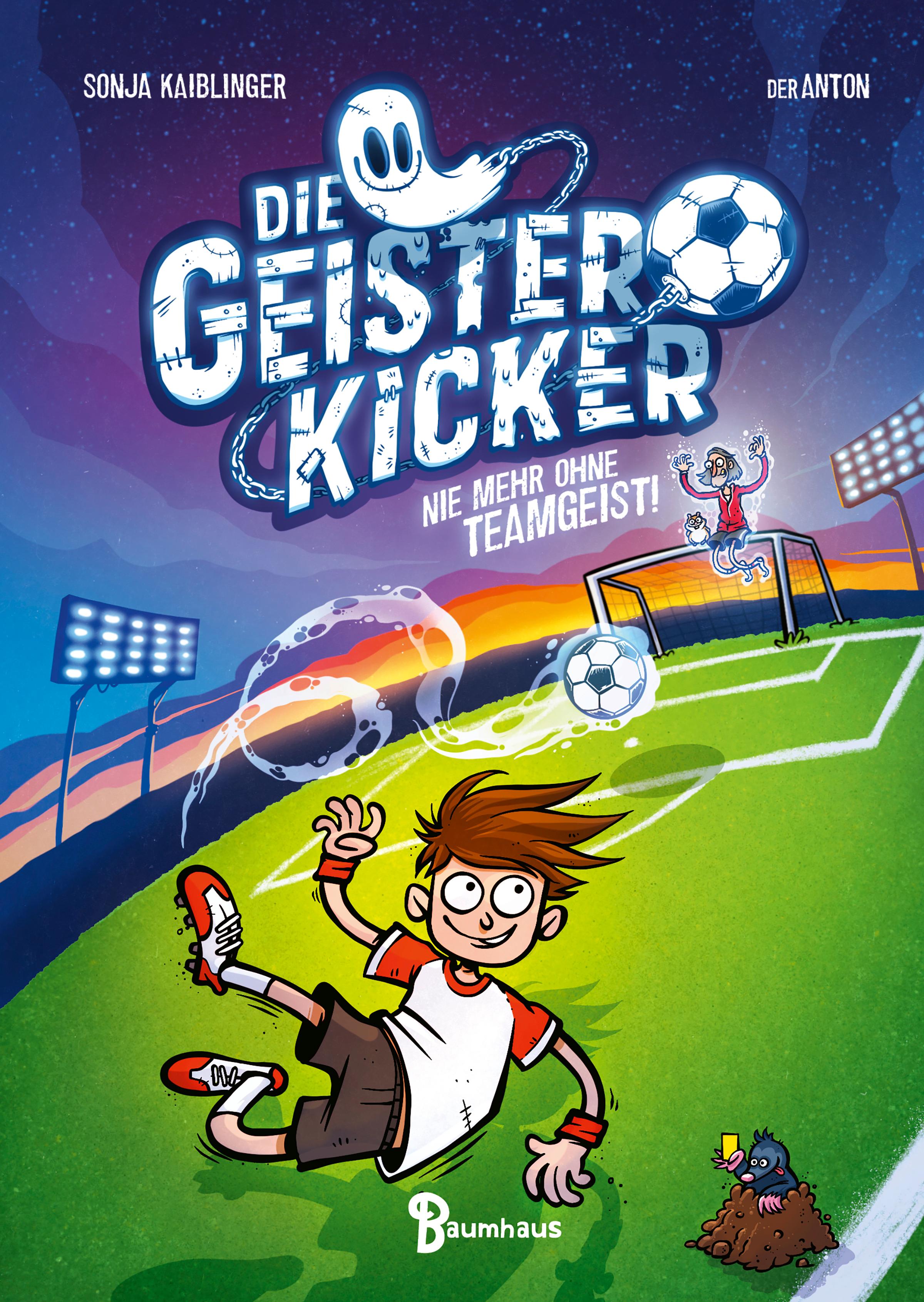 Vorderes Coverbild Die Geisterkicker - Nie mehr ohne Teamgeist!