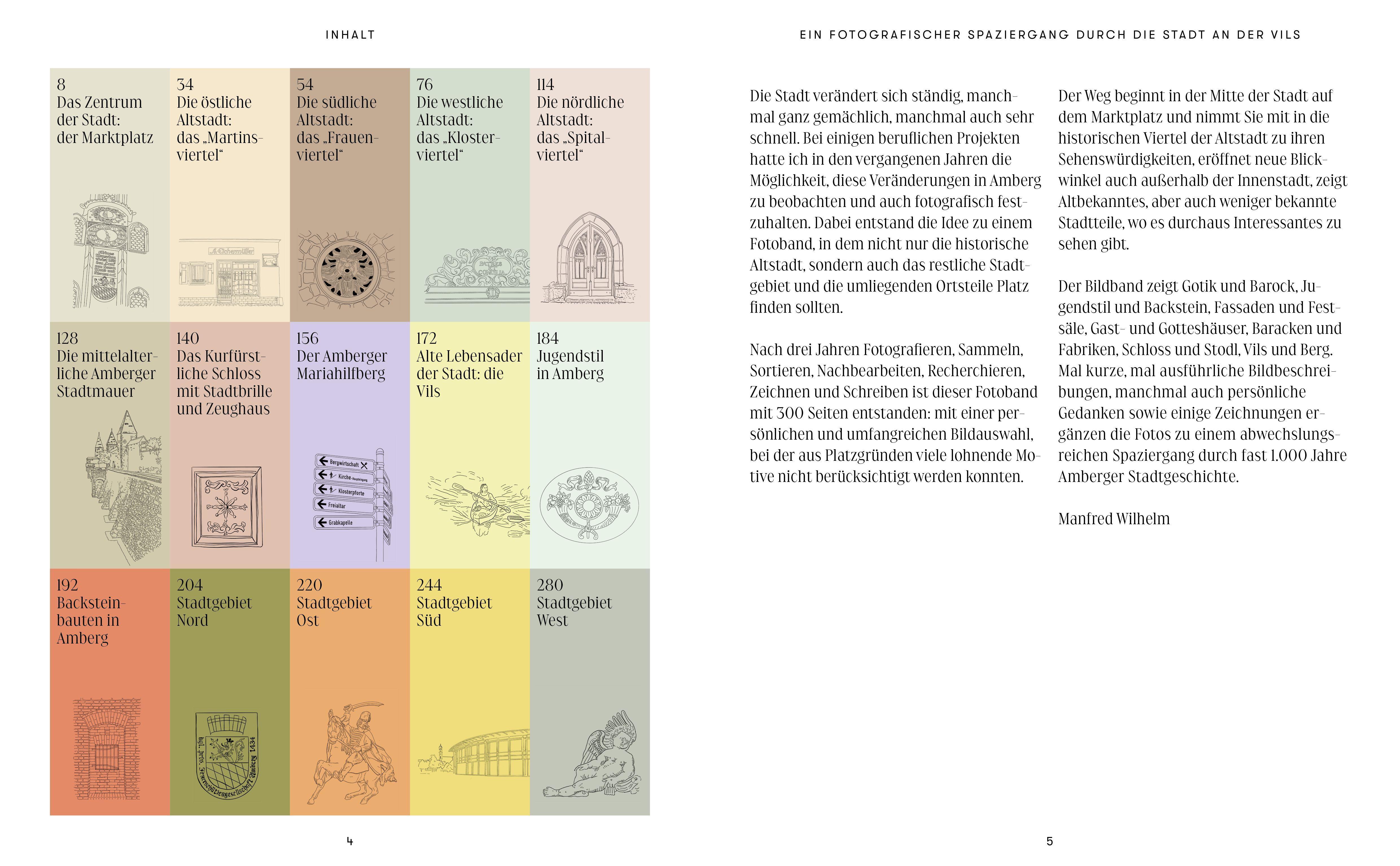 Beispielinhalt (Bild) AMBERG - Ein fotografischer Spaziergang durch die Stadt an der Vils