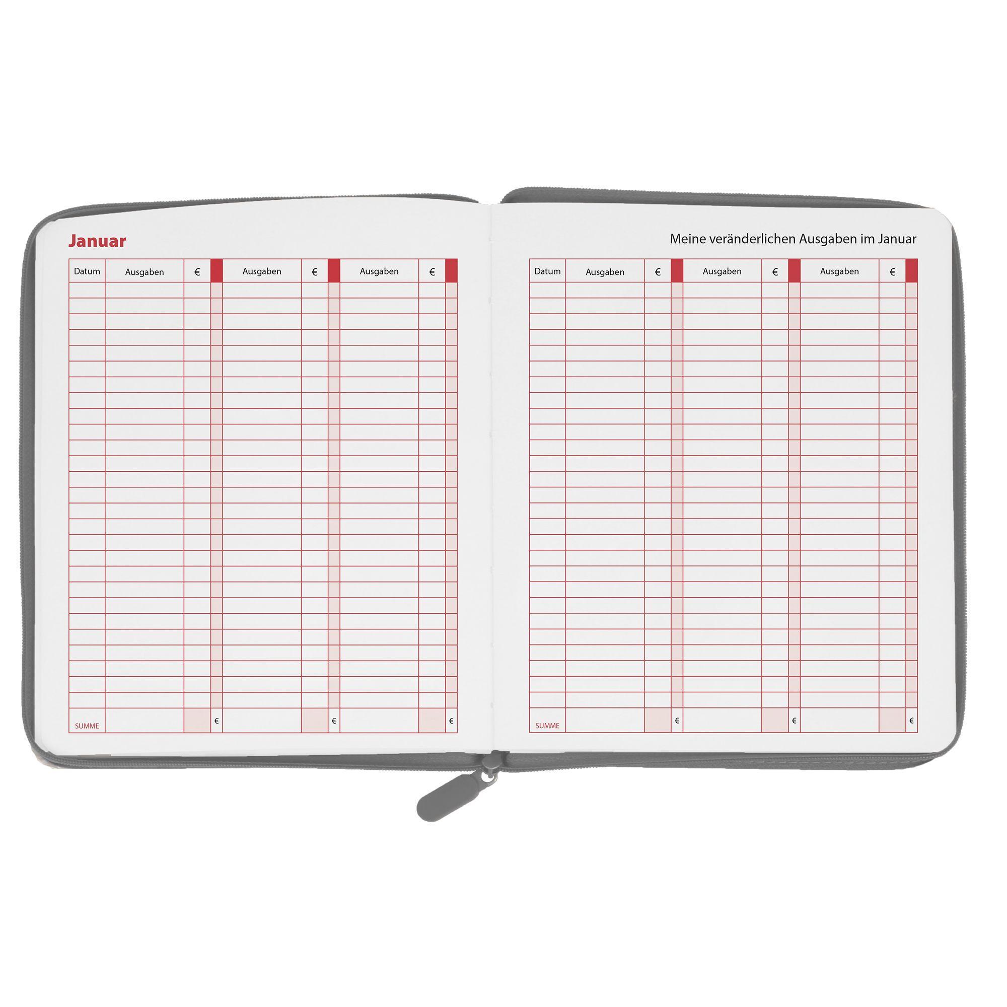 Beispielinhalt (Bild) Mein Haushaltsbuch