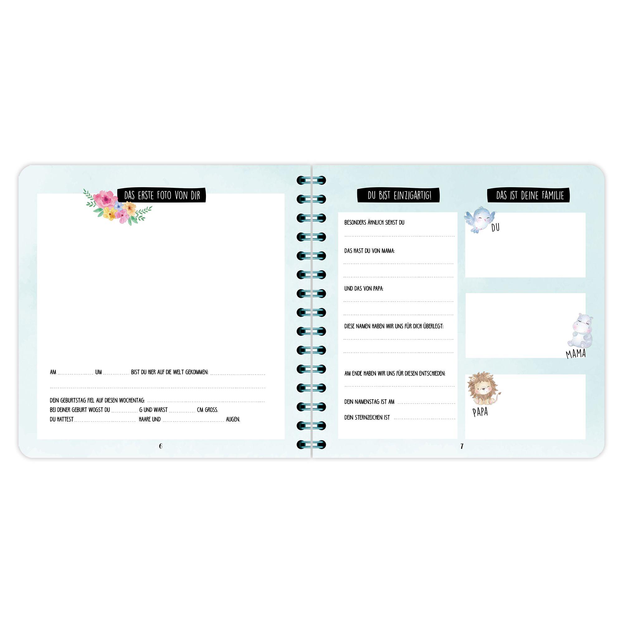 Beispielinhalt (Bild) Mein erstes Jahr