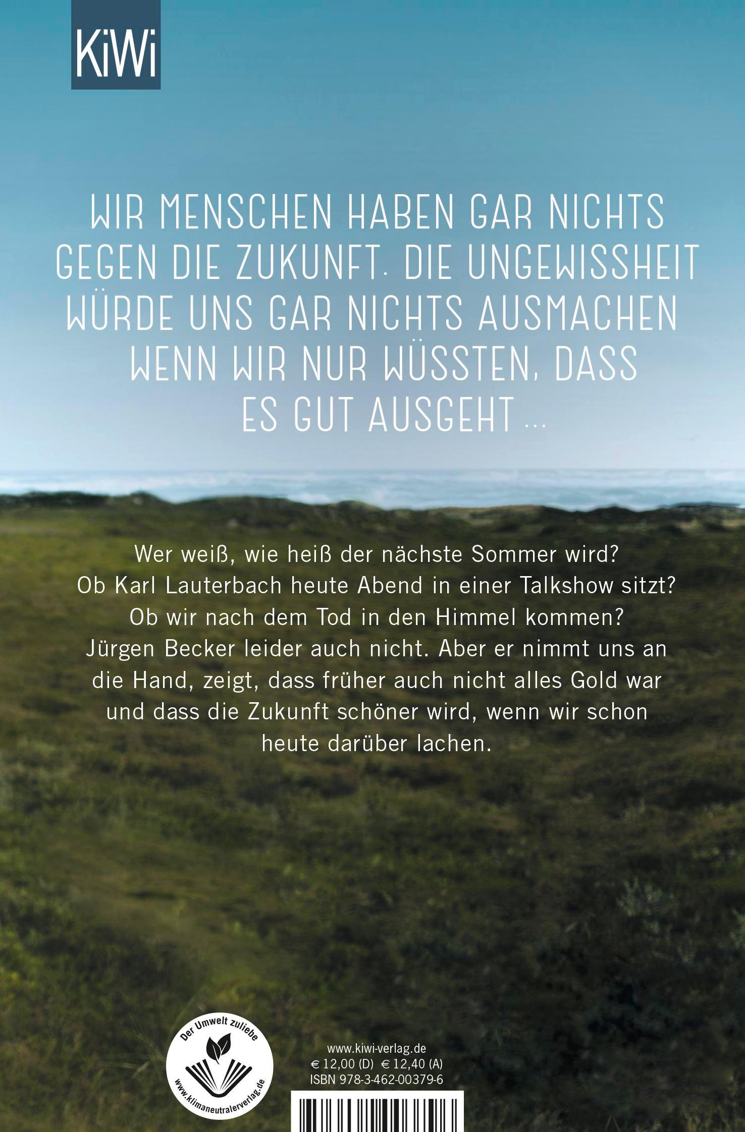 Rückseitencover Die Zukunft war auch schon mal besser