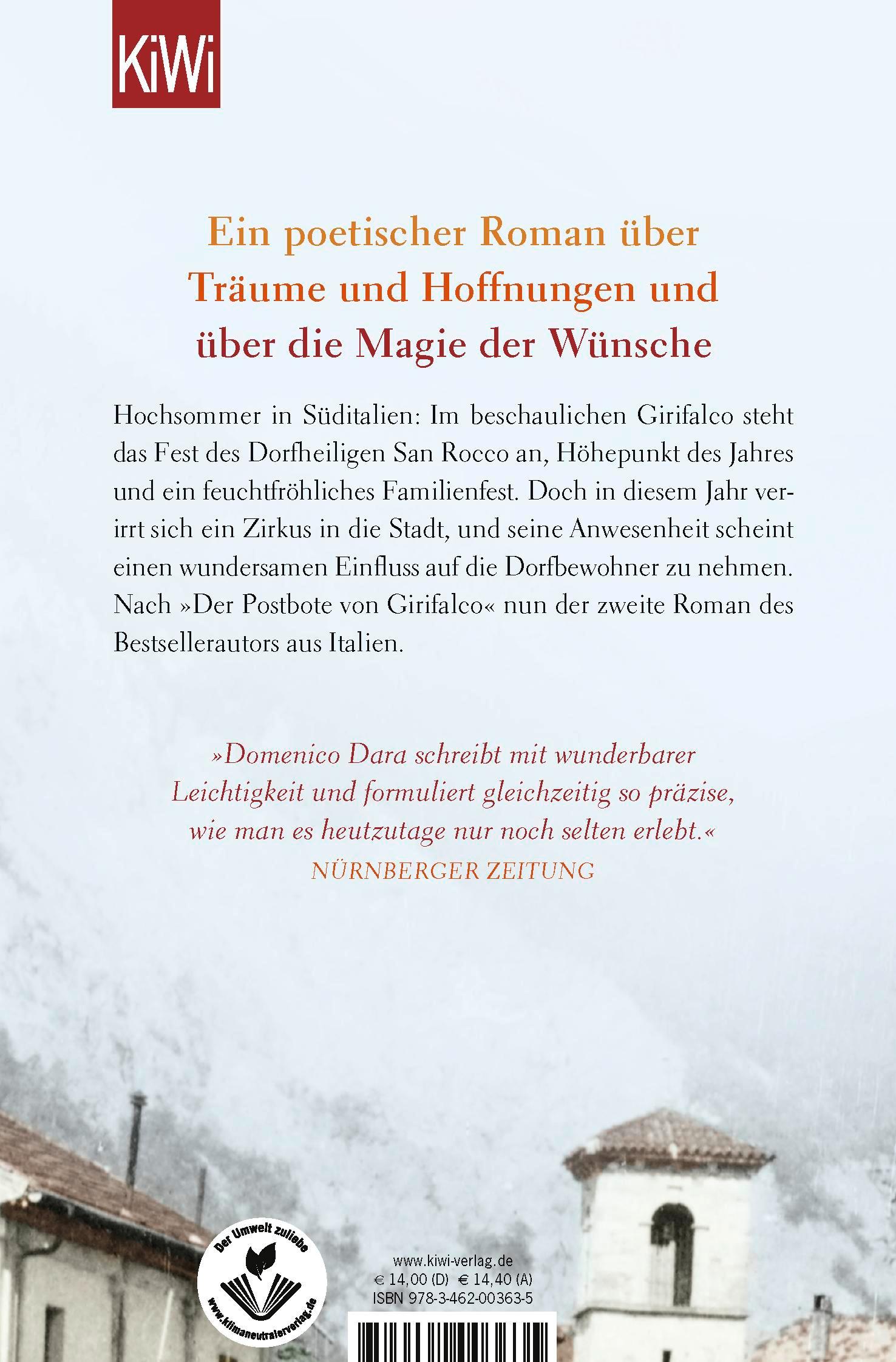 Rückseitencover Der Zirkus von Girifalco