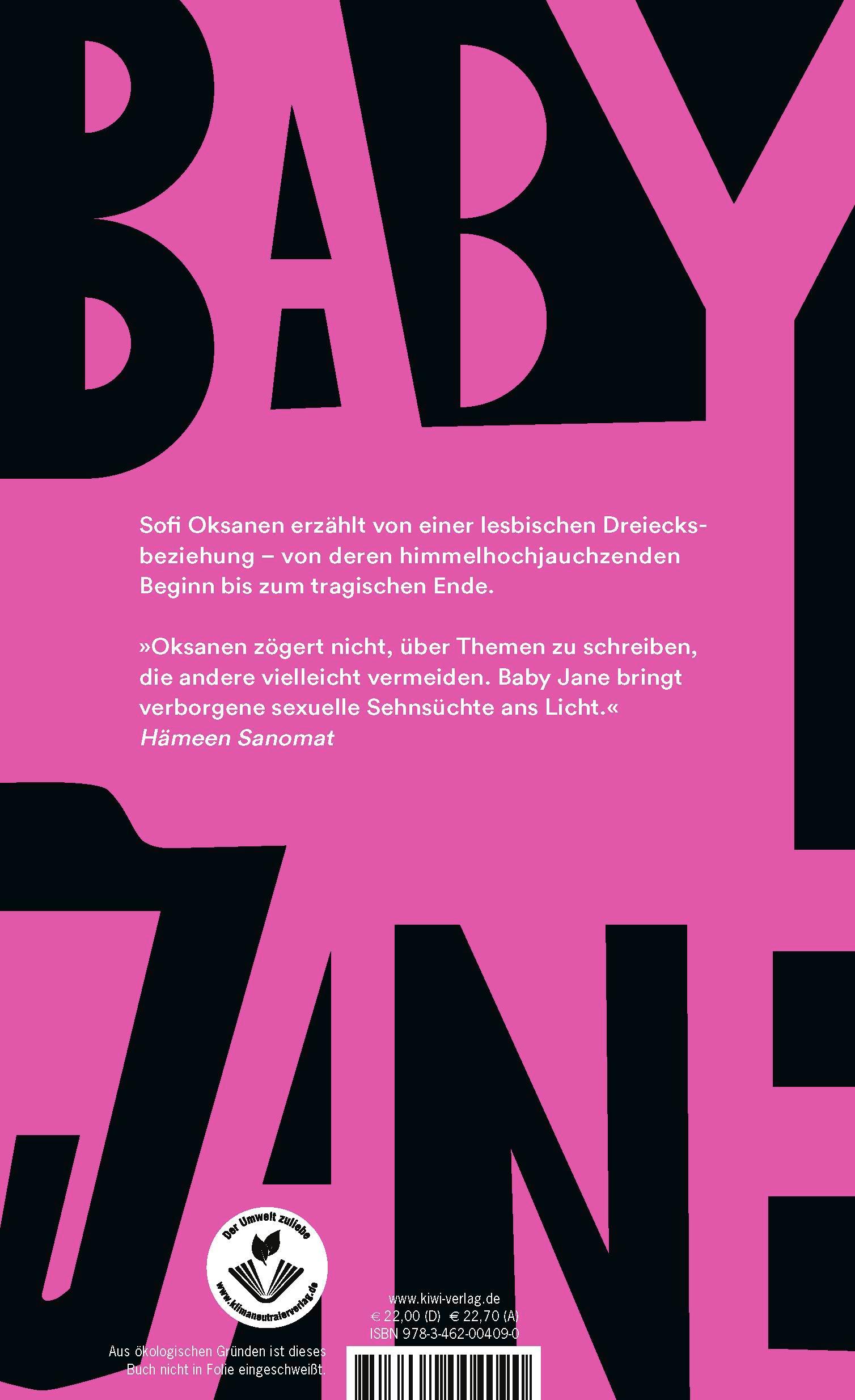 Rückseitencover Baby Jane