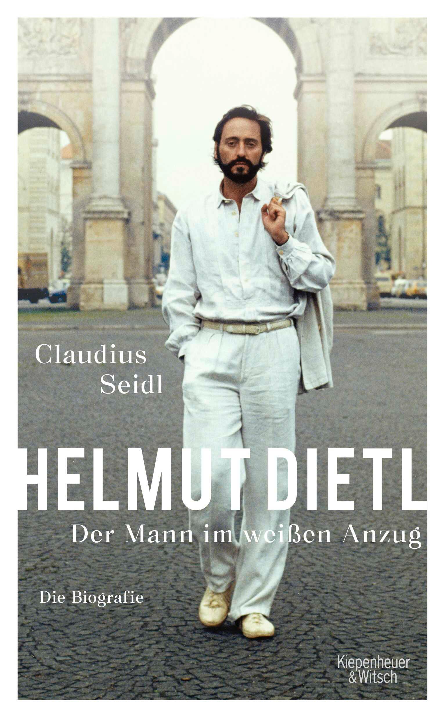 Vorderes Coverbild Helmut Dietl - Der Mann im weißen Anzug