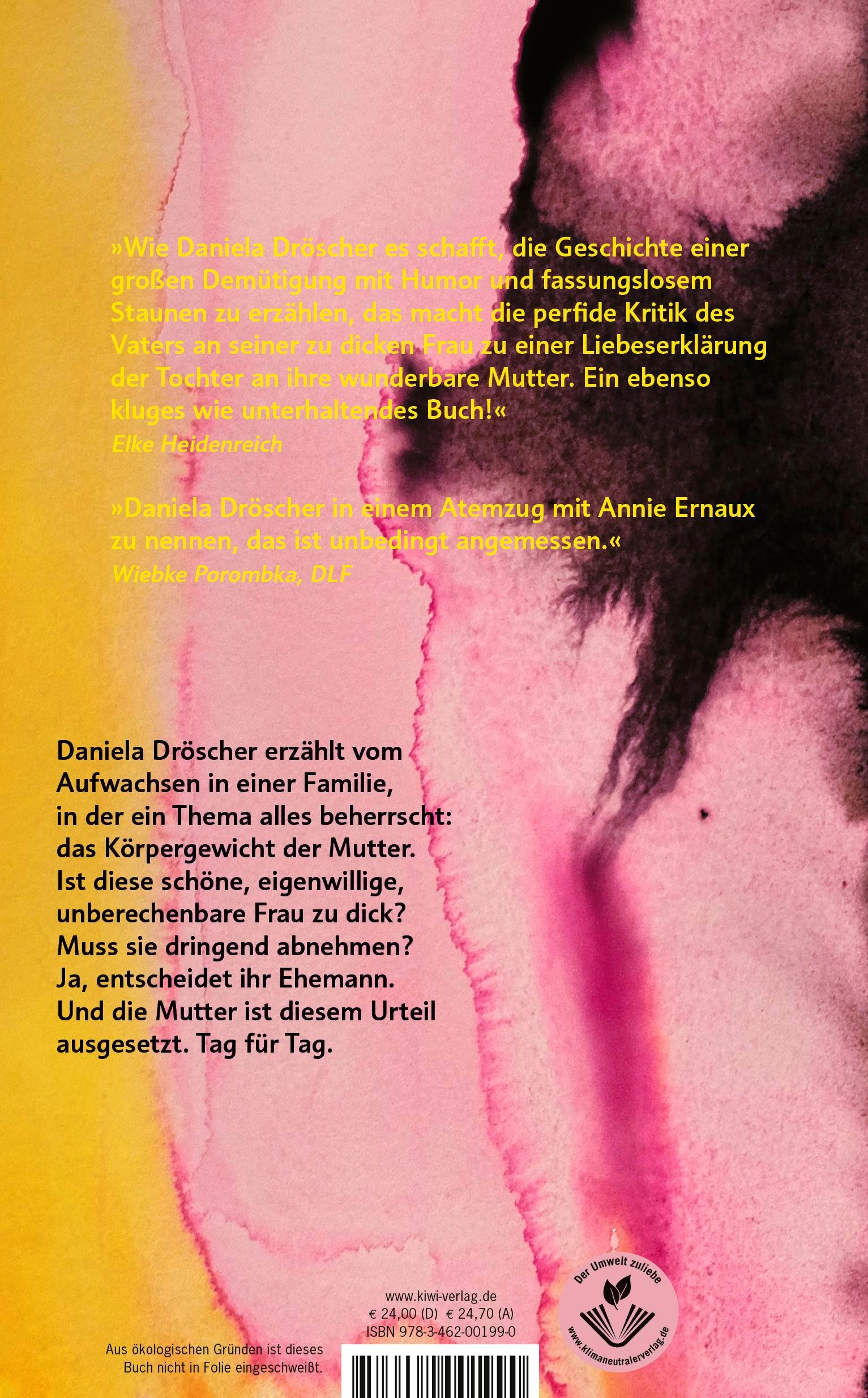 Rückseitencover Lügen über meine Mutter