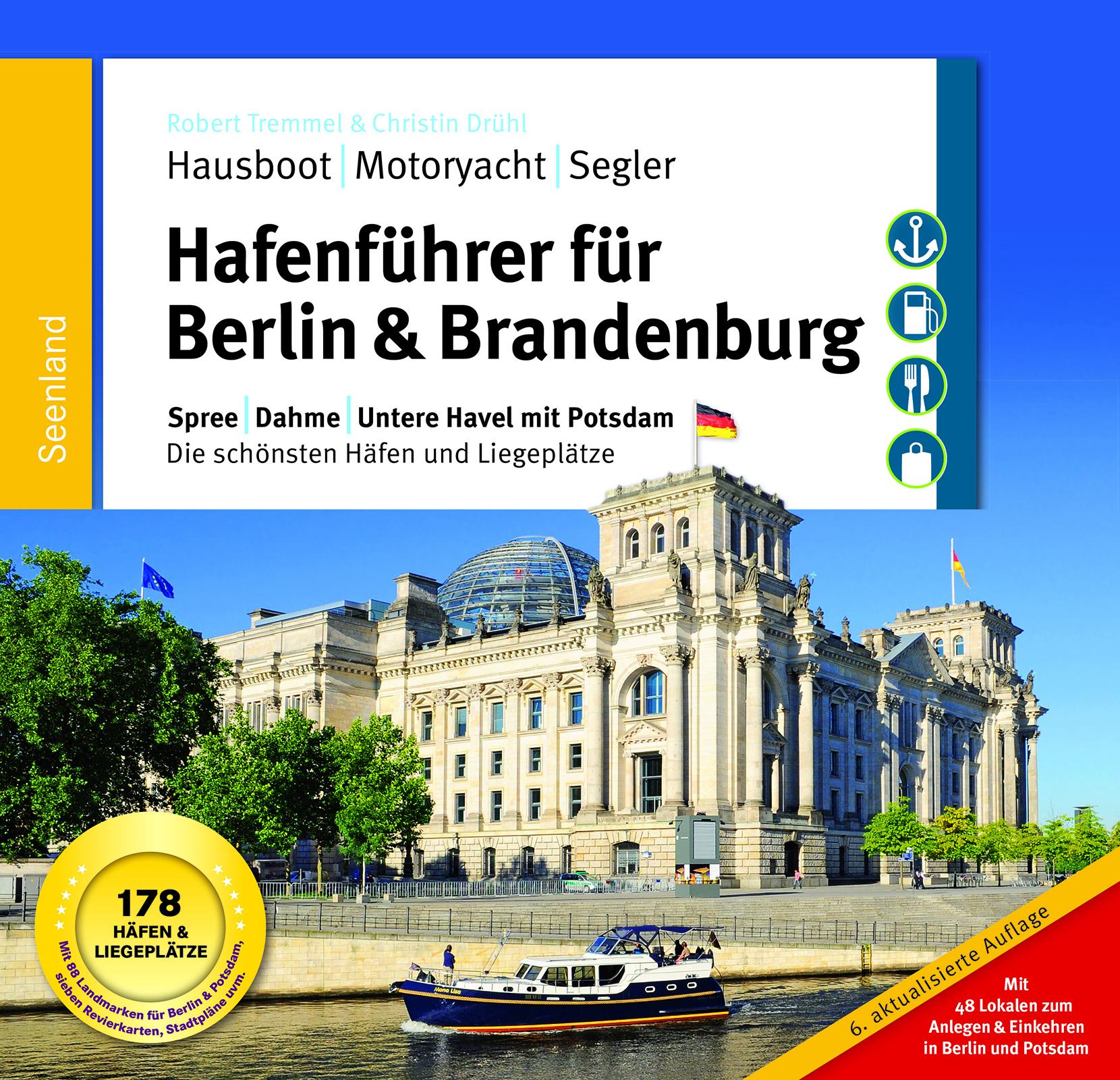 Vorderes Coverbild Hafenführer für Hausboote: Berlin & Brandenburg