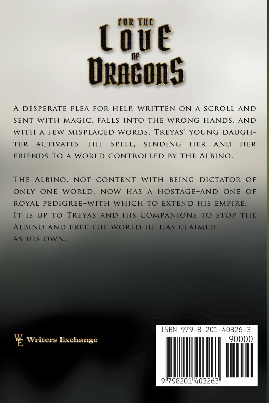 Rückseitencover For the Love of Dragons