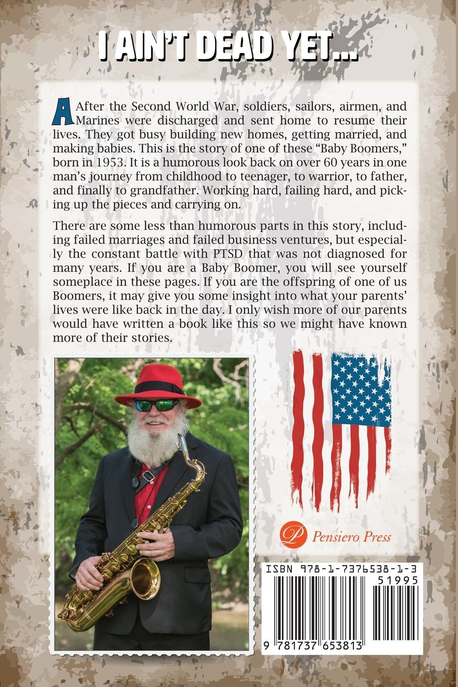 Rückseitencover A BOOMER'S TALE or I Ain't Dead Yet