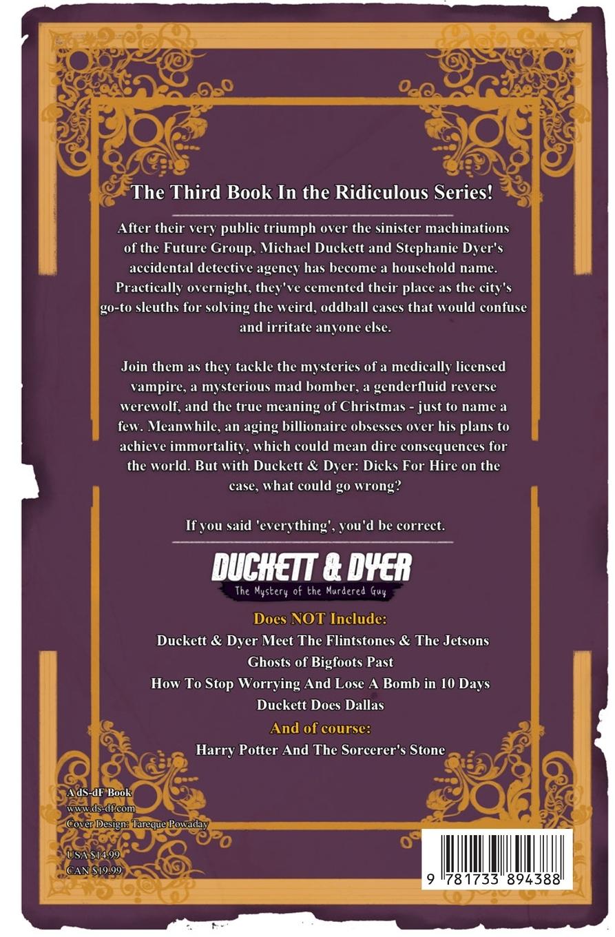 Rückseitencover The Mystery Of The Murdered Guy