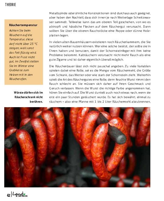 Beispielinhalt (Bild) Wildwurst selber machen: Brat-, Roh- & Brühwurst
