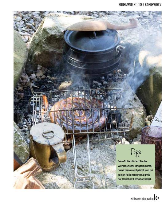 Beispielinhalt (Bild) Wildwurst selber machen: Brat-, Roh- & Brühwurst