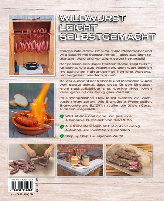 Rückseitencover Wildwurst selber machen: Brat-, Roh- & Brühwurst