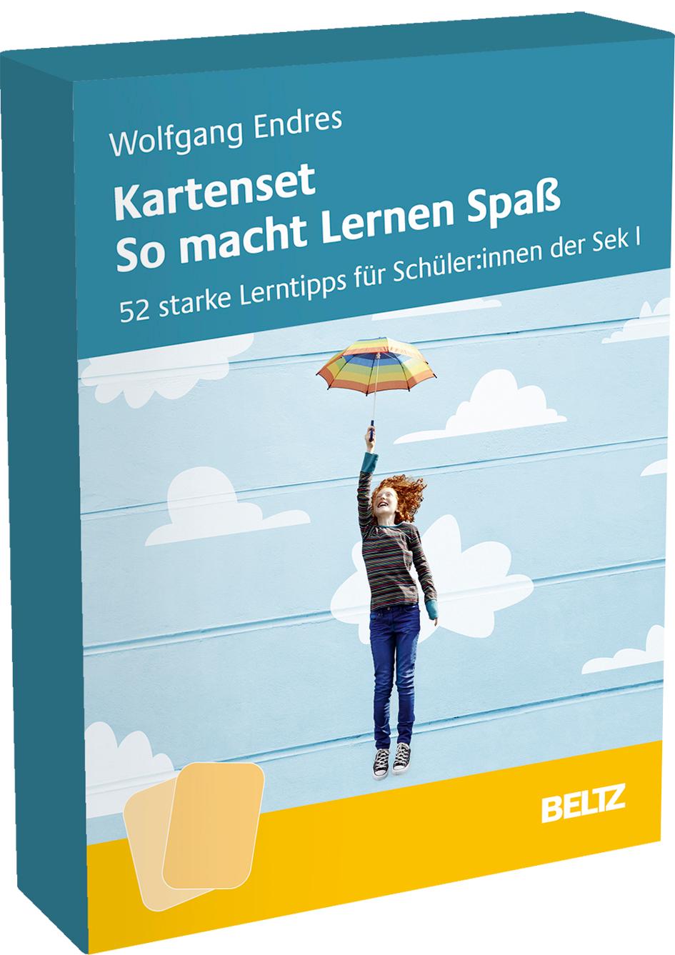 Vorderes Coverbild Kartenset So macht Lernen Spaß
