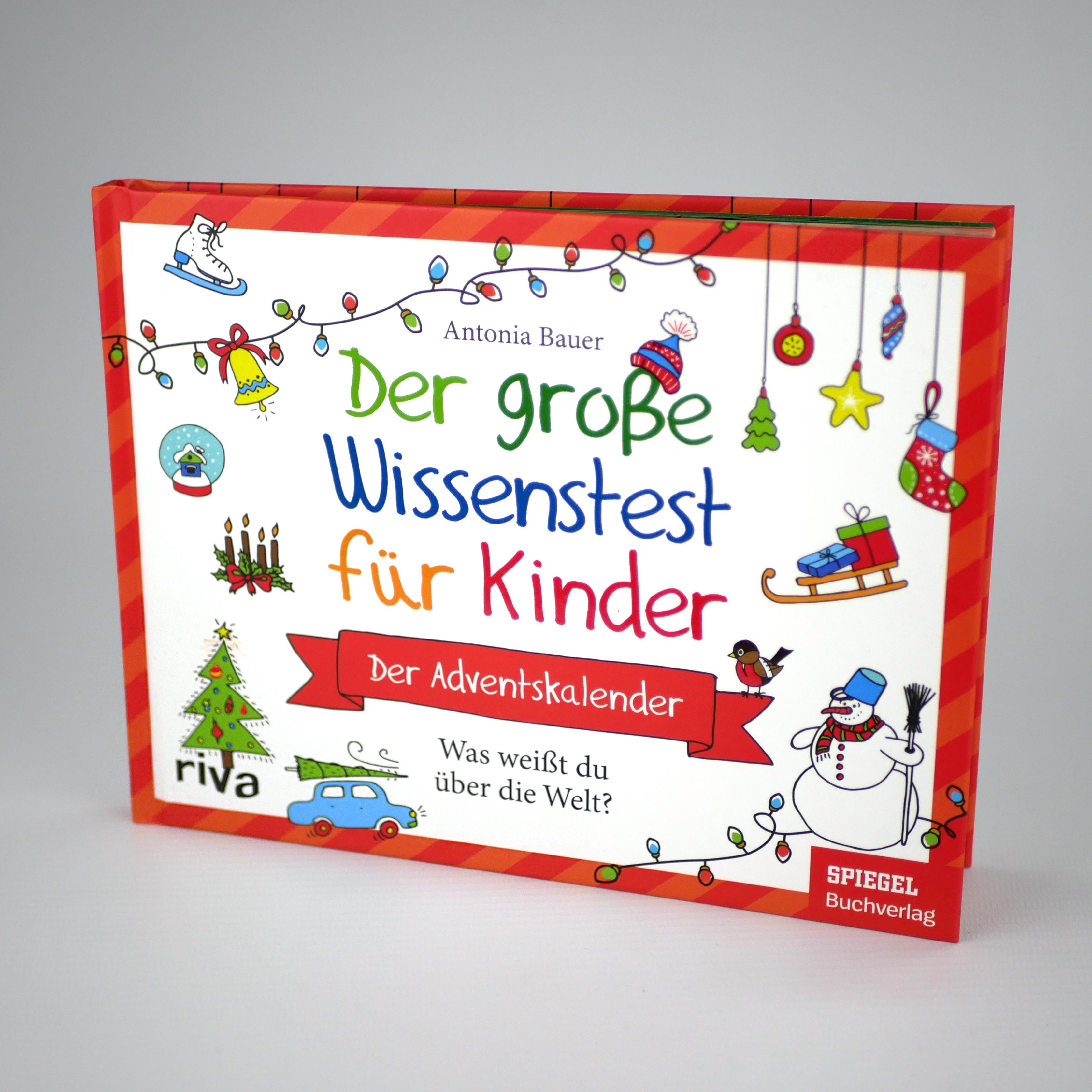 Beispielinhalt (Bild) Der große Wissenstest für Kinder - Der Adventskalender