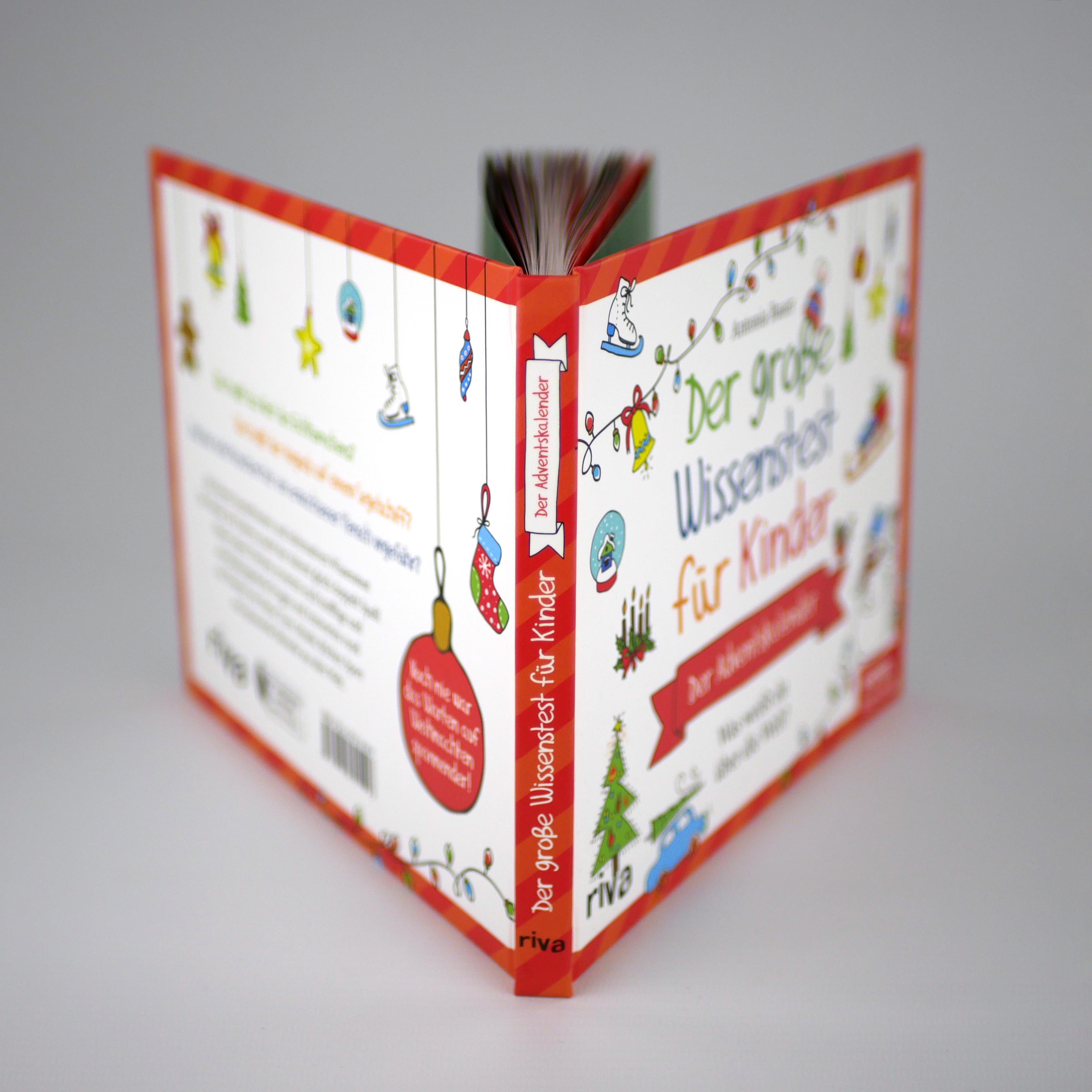 Beispielinhalt (Bild) Der große Wissenstest für Kinder - Der Adventskalender