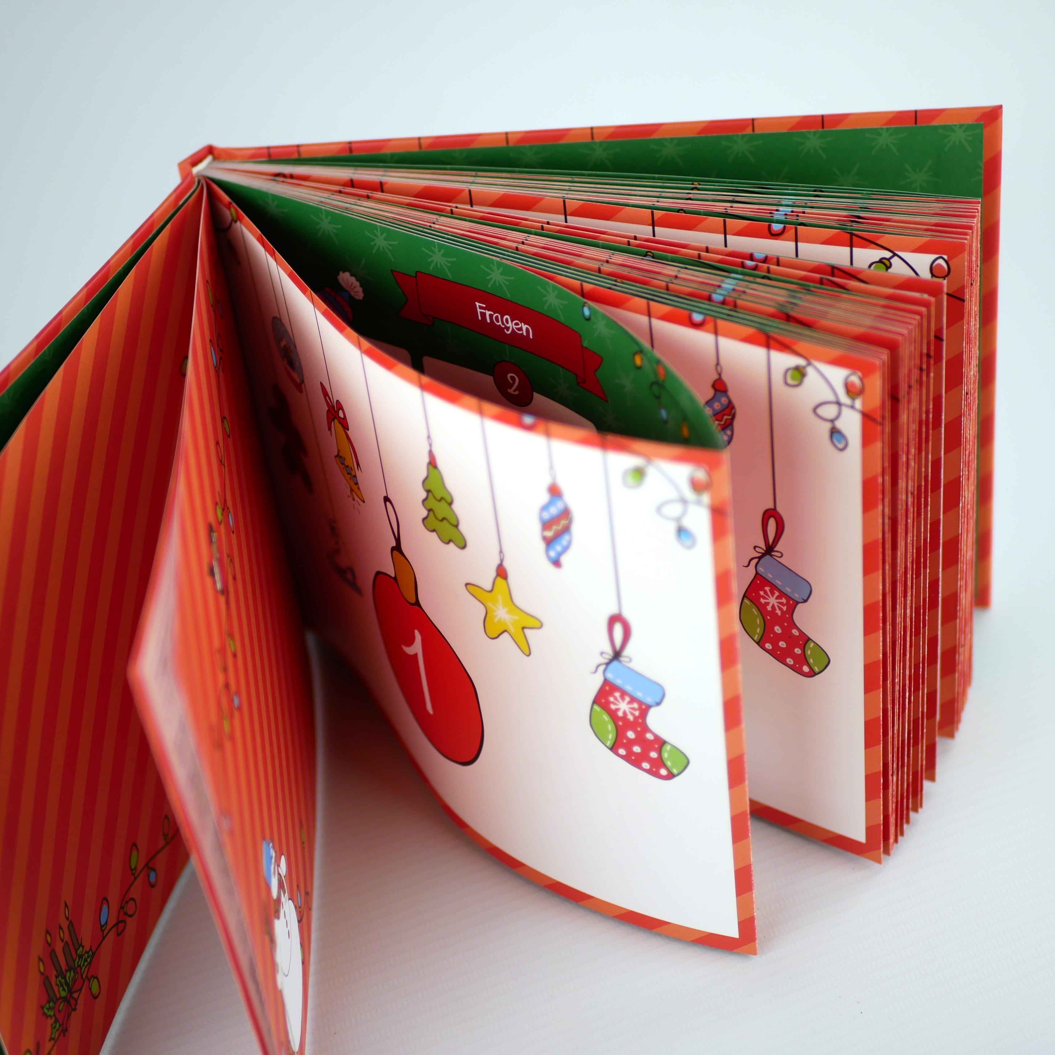 Beispielinhalt (Bild) Der große Wissenstest für Kinder - Der Adventskalender