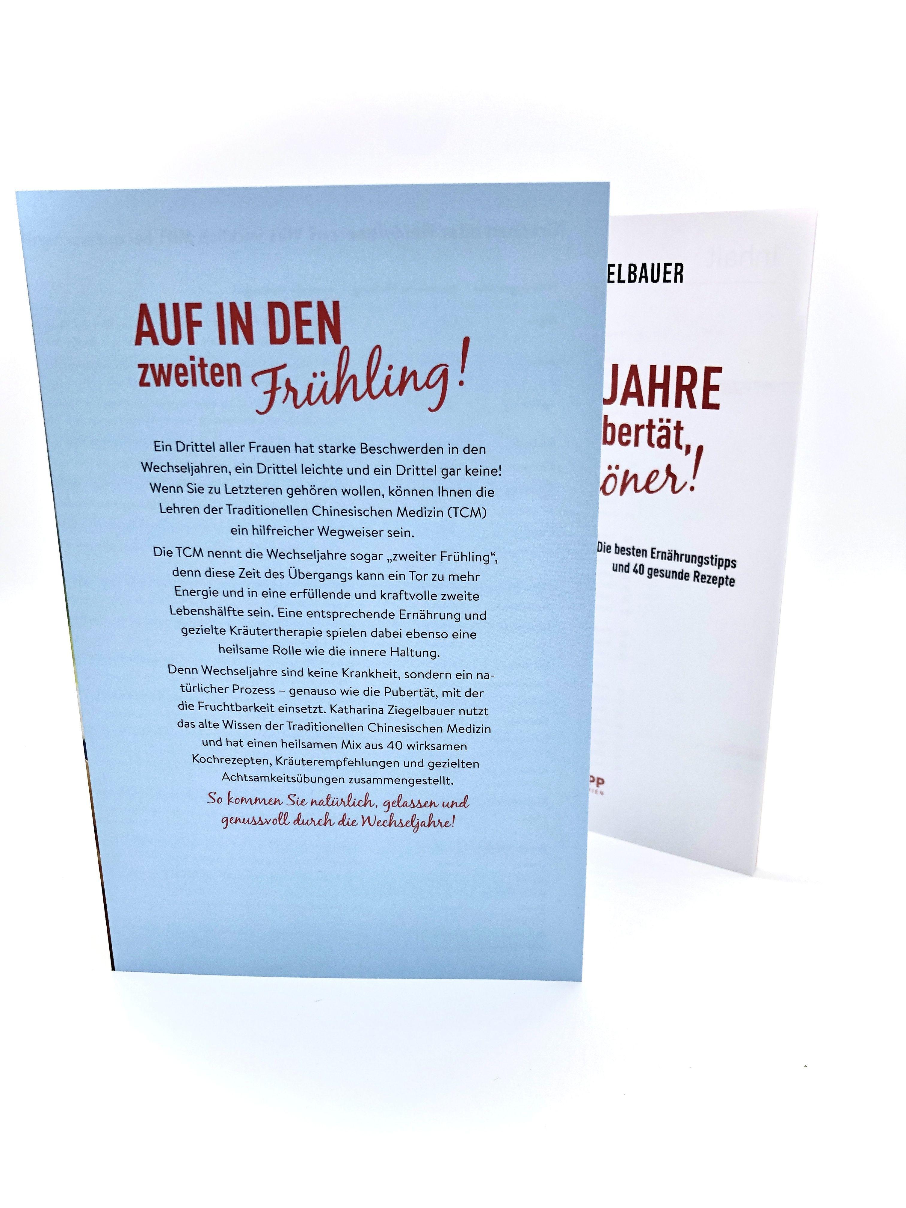 Beispielinhalt (Bild) Wechseljahre sind wie Pubertät, nur schöner!