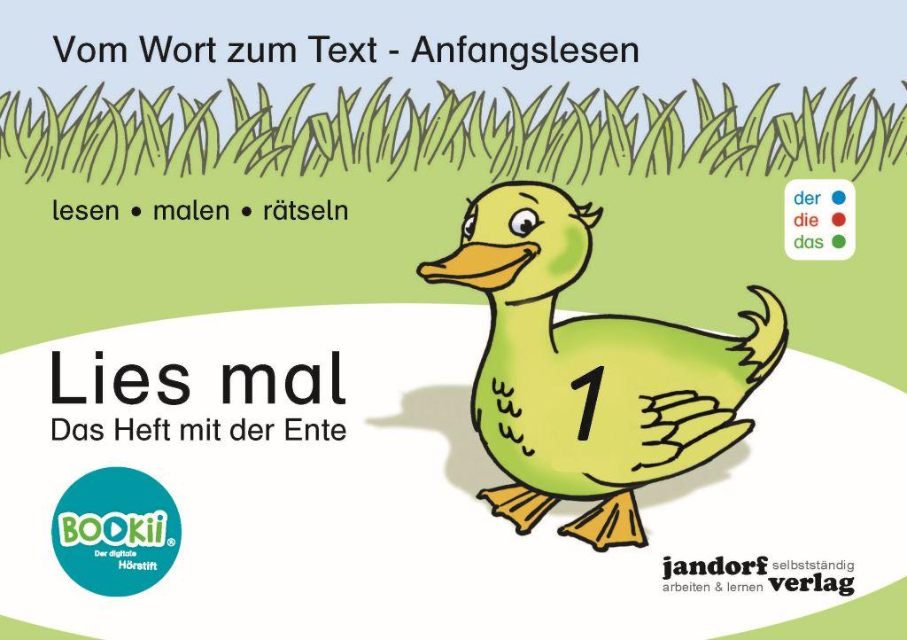 Vorderes Coverbild Lies mal 1 - Das Heft mit der Ente (DaZ)
