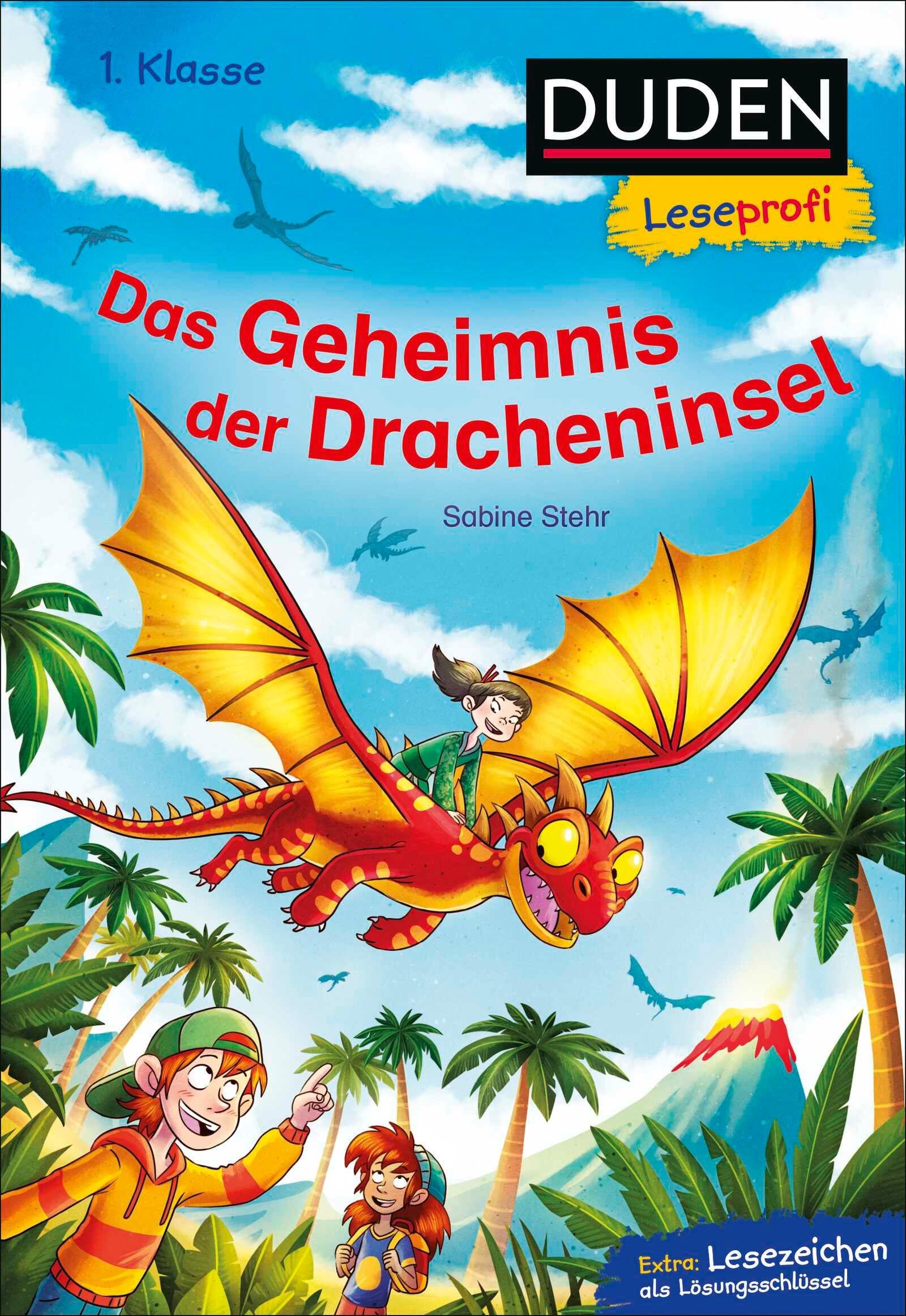 Vorderes Coverbild Duden Leseprofi - Das Geheimnis der Dracheninsel, 1. Klasse