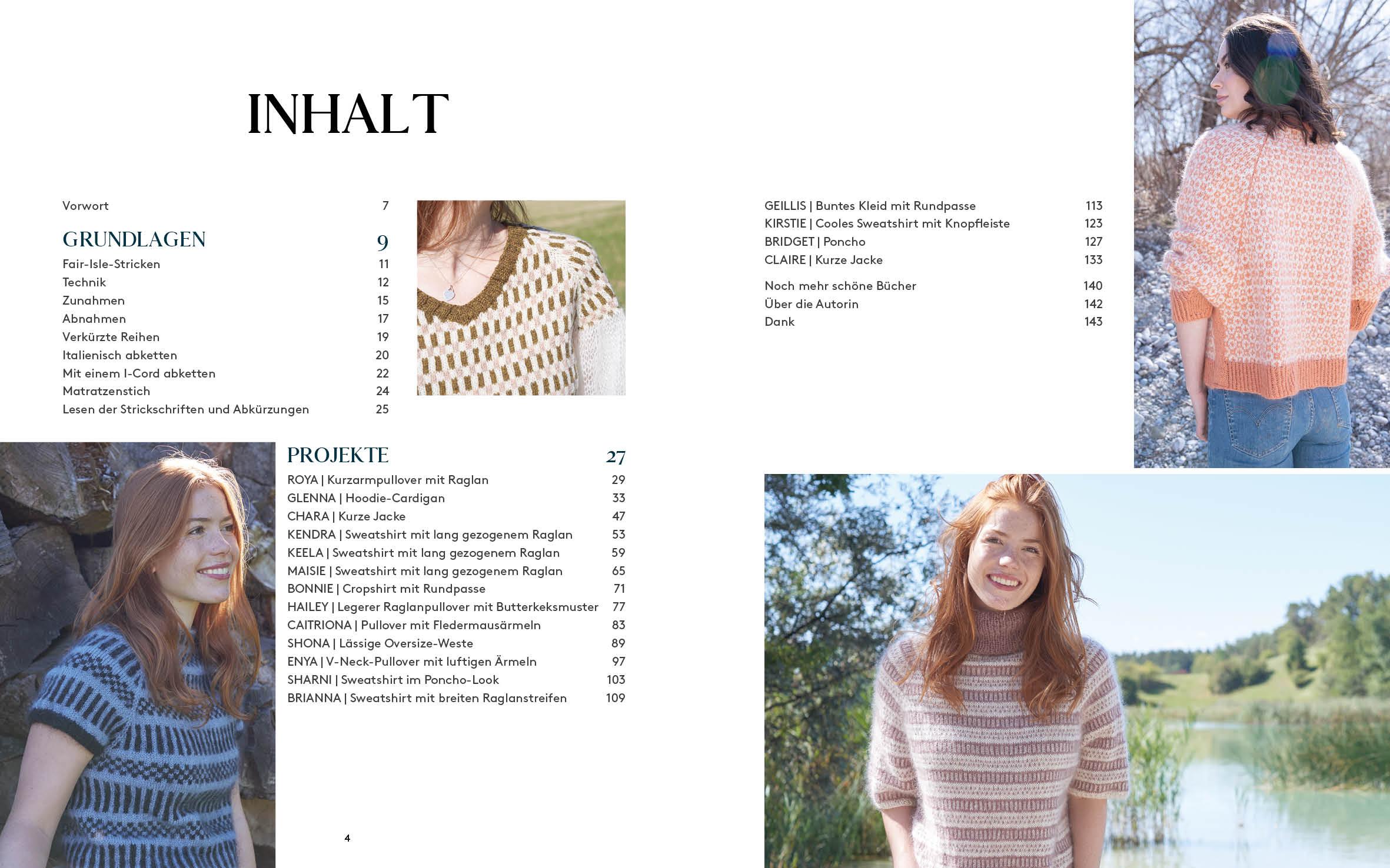 Beispielinhalt (Bild) Nordische Pullover stricken