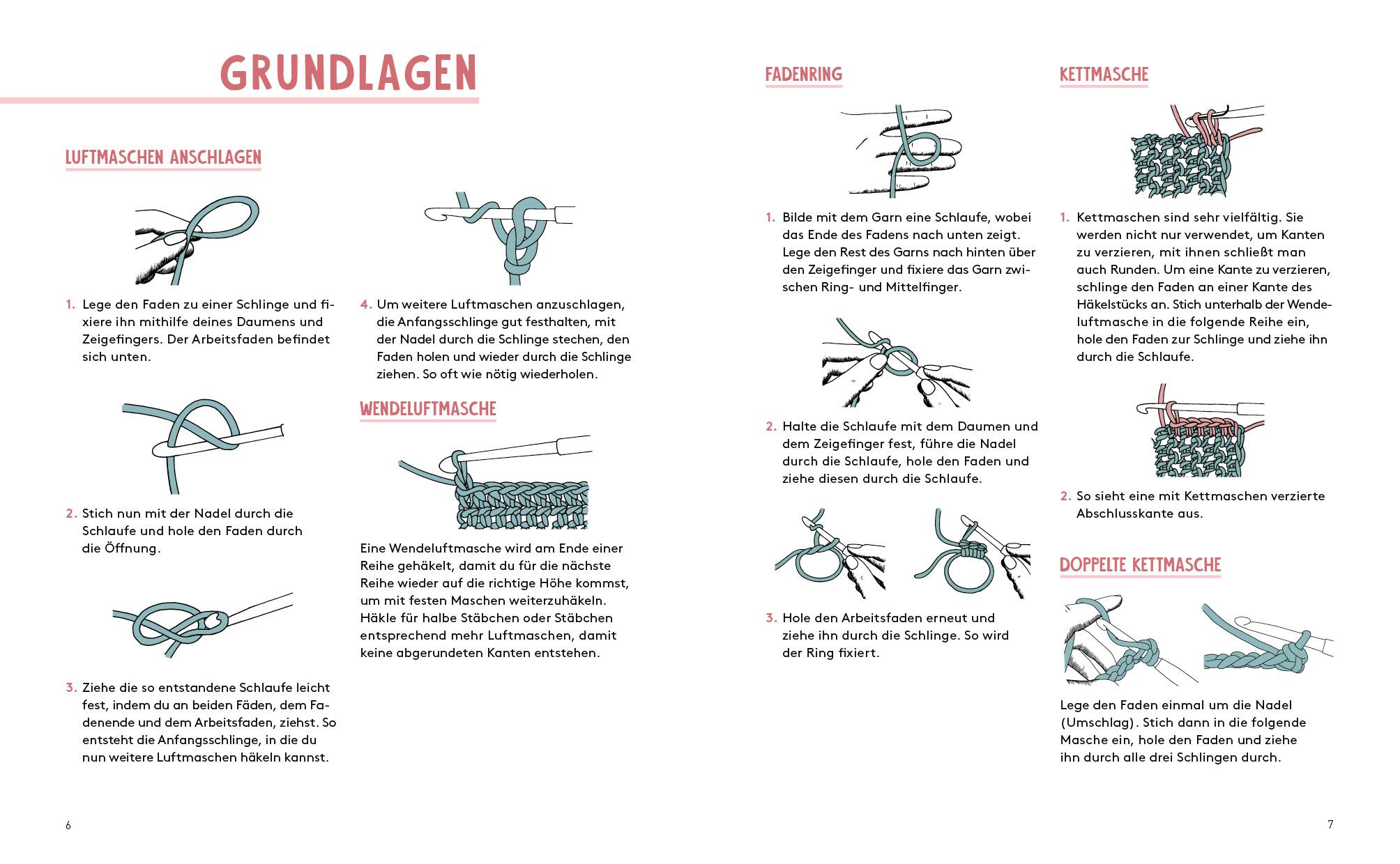 Beispielinhalt (Bild) Hej. Mit Rope-Garn häkeln super easy