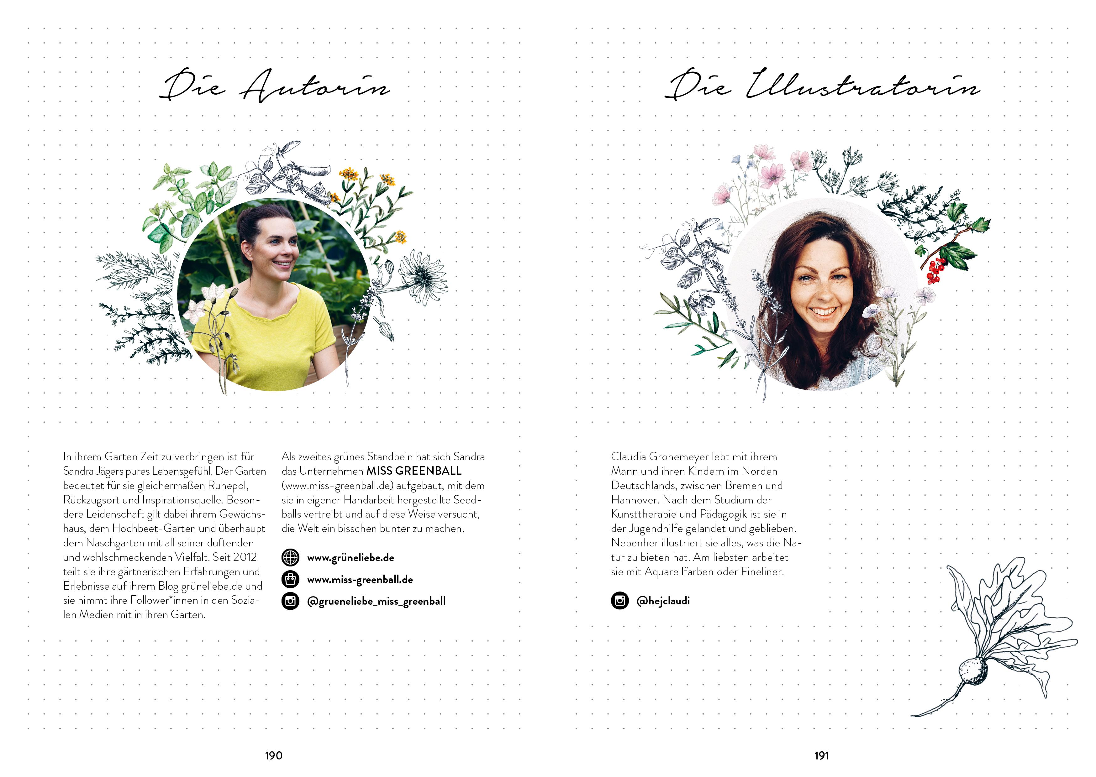 Beispielinhalt (Bild) Hochbeet-Glück - Das illustrierte Gartenbuch