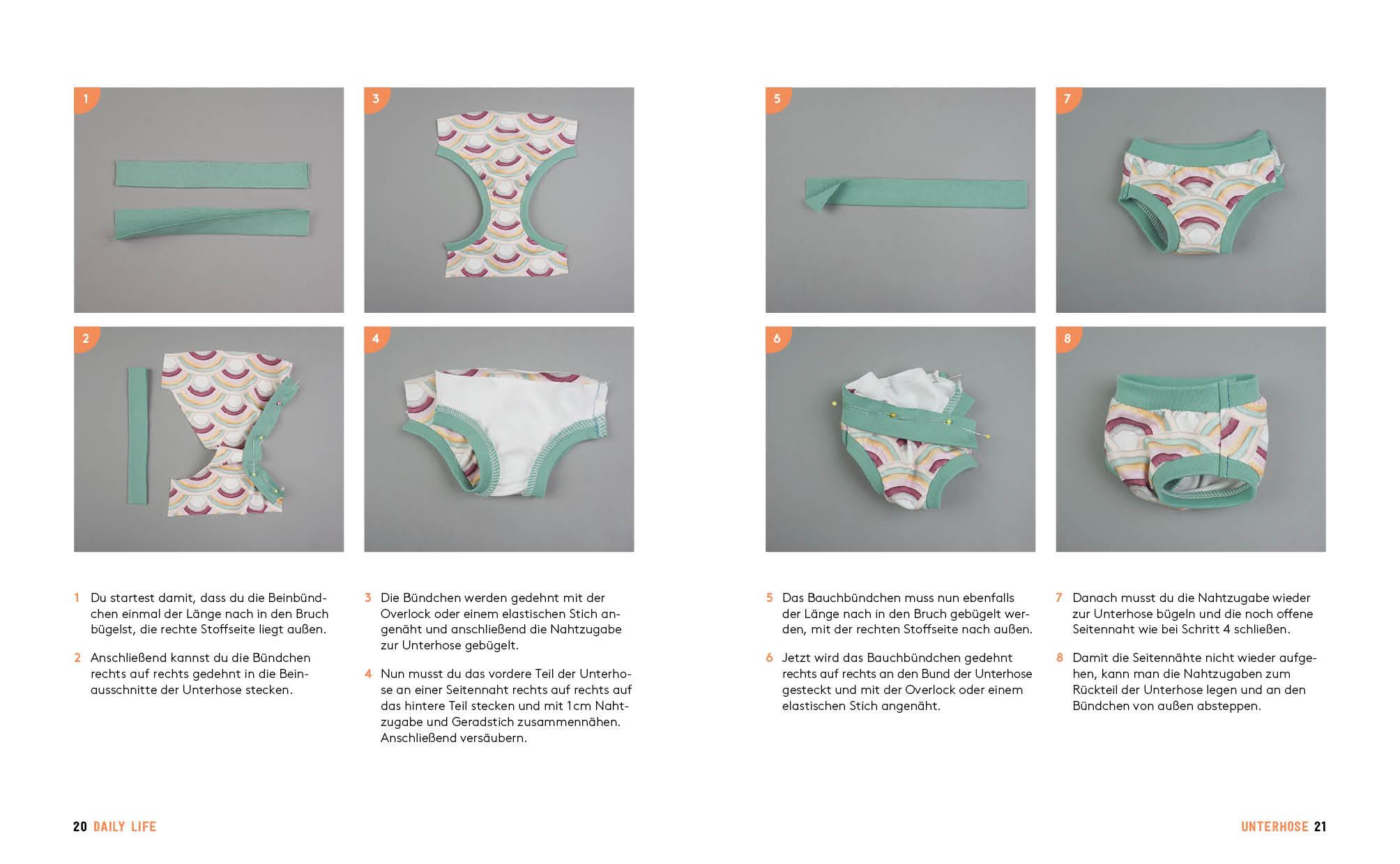 Beispielinhalt (Bild) Hej. Minimode - Süße Puppenkleidung nähen 2