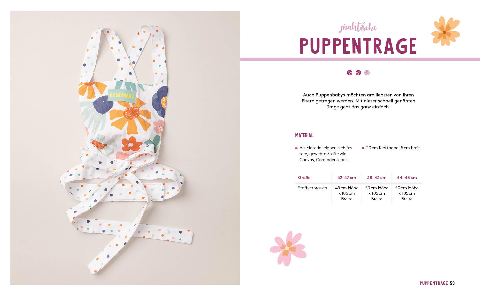 Beispielinhalt (Bild) Hej. Minimode - Süße Puppenkleidung nähen 2