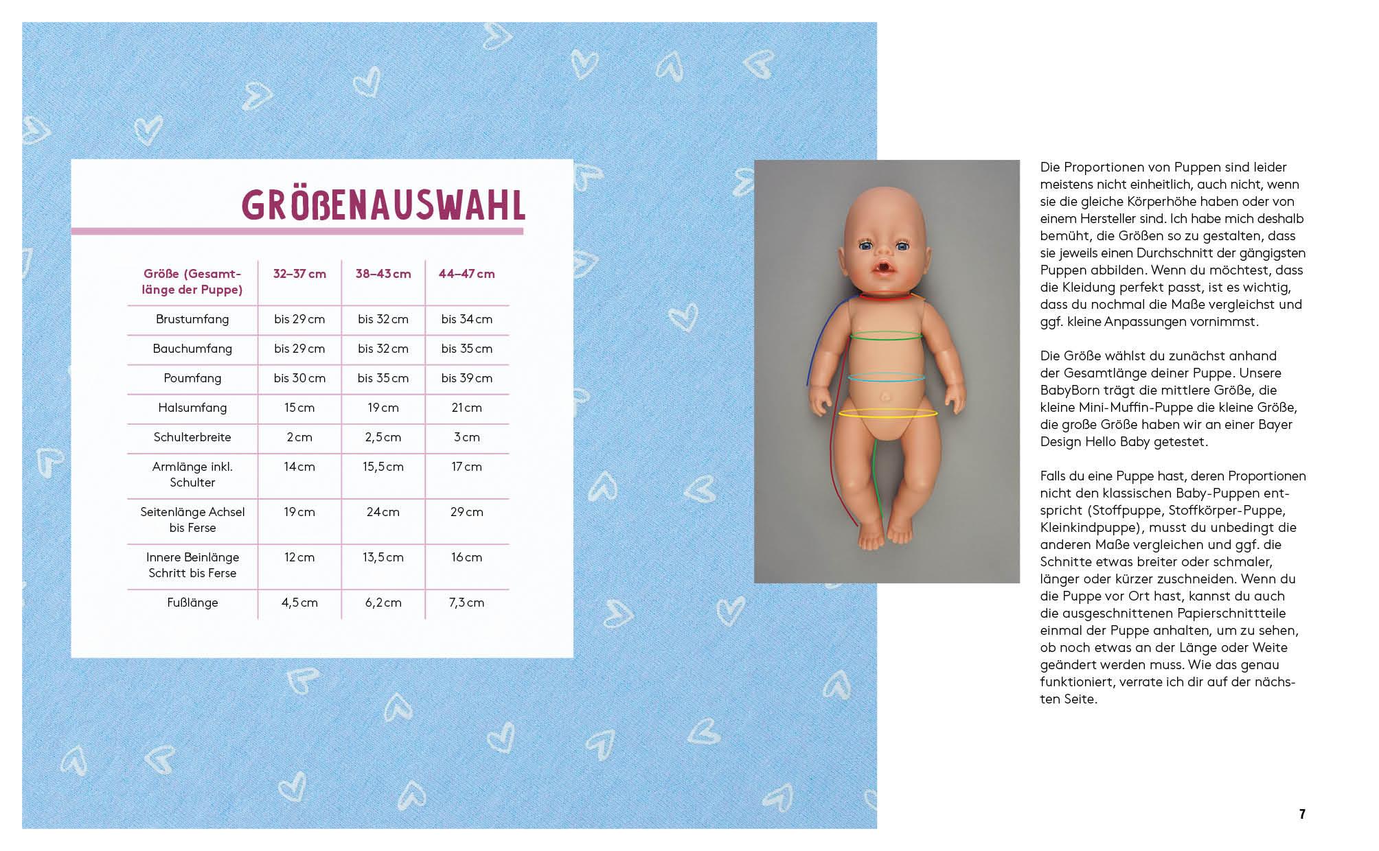 Beispielinhalt (Bild) Hej. Minimode - Süße Puppenkleidung nähen 2