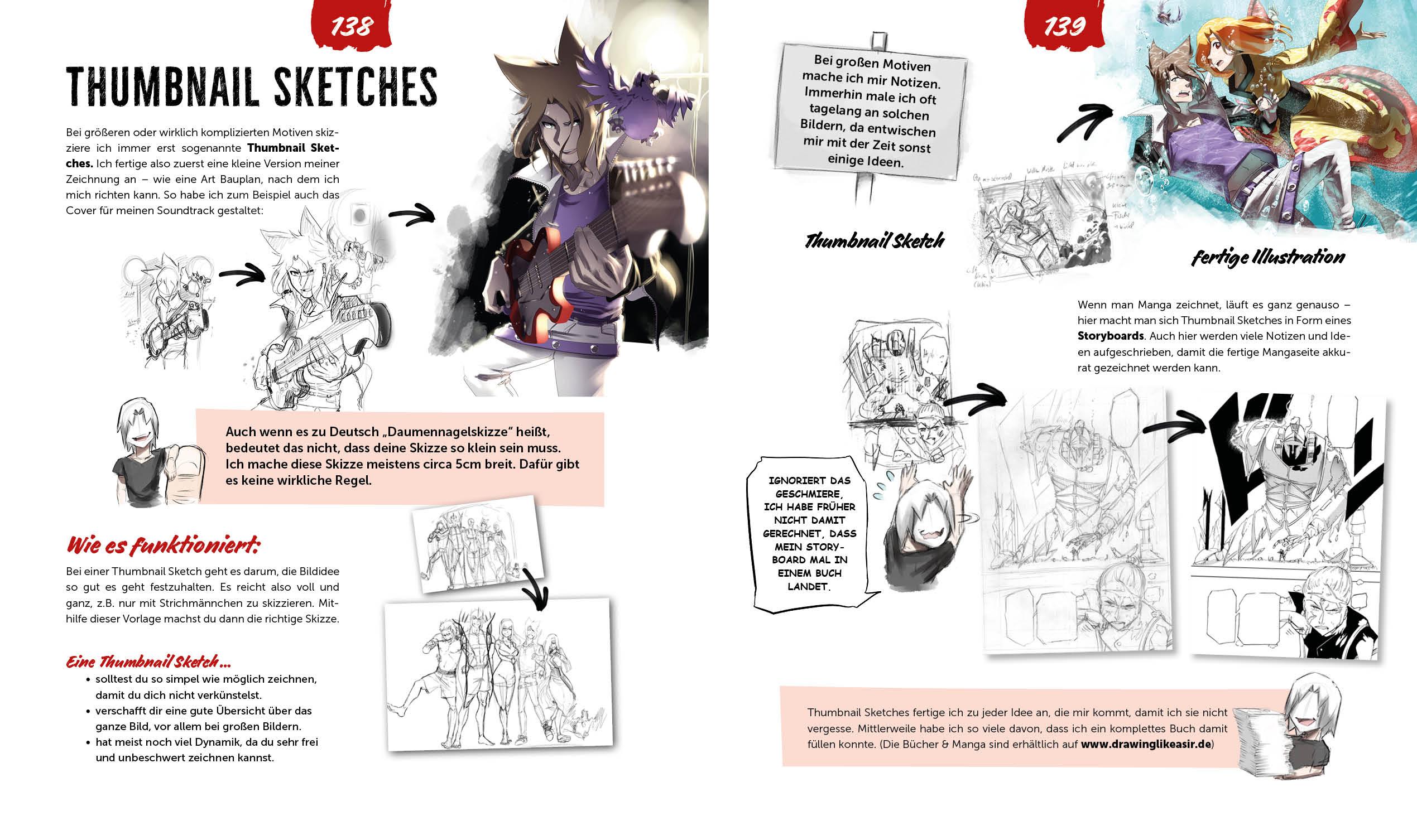 Beispielinhalt (Bild) Zeichnen like a Sir