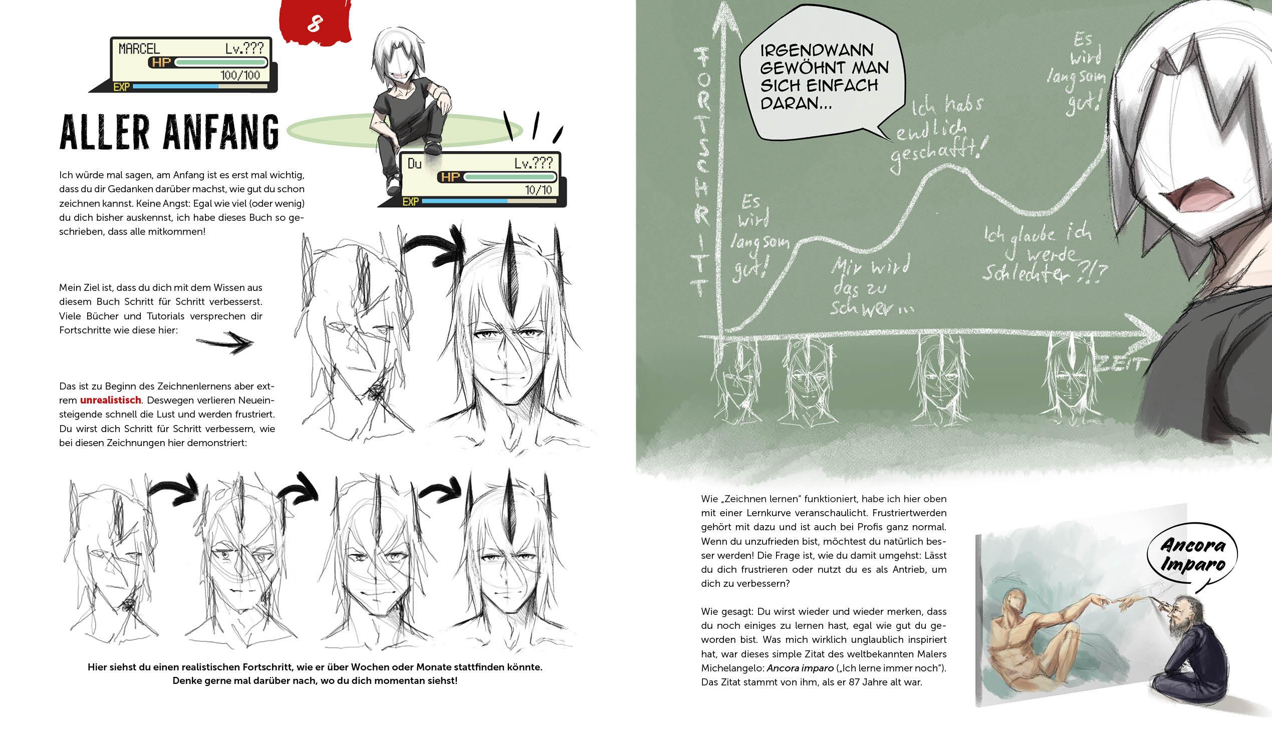 Beispielinhalt (Bild) Zeichnen like a Sir