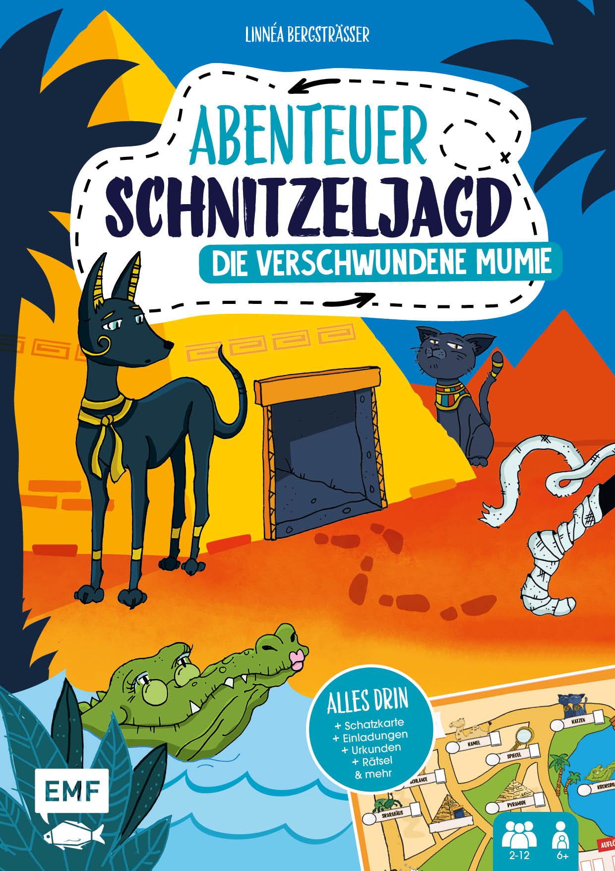 Vorderes Coverbild Set: Abenteuer Schnitzeljagd - Die verschwundene Mumie