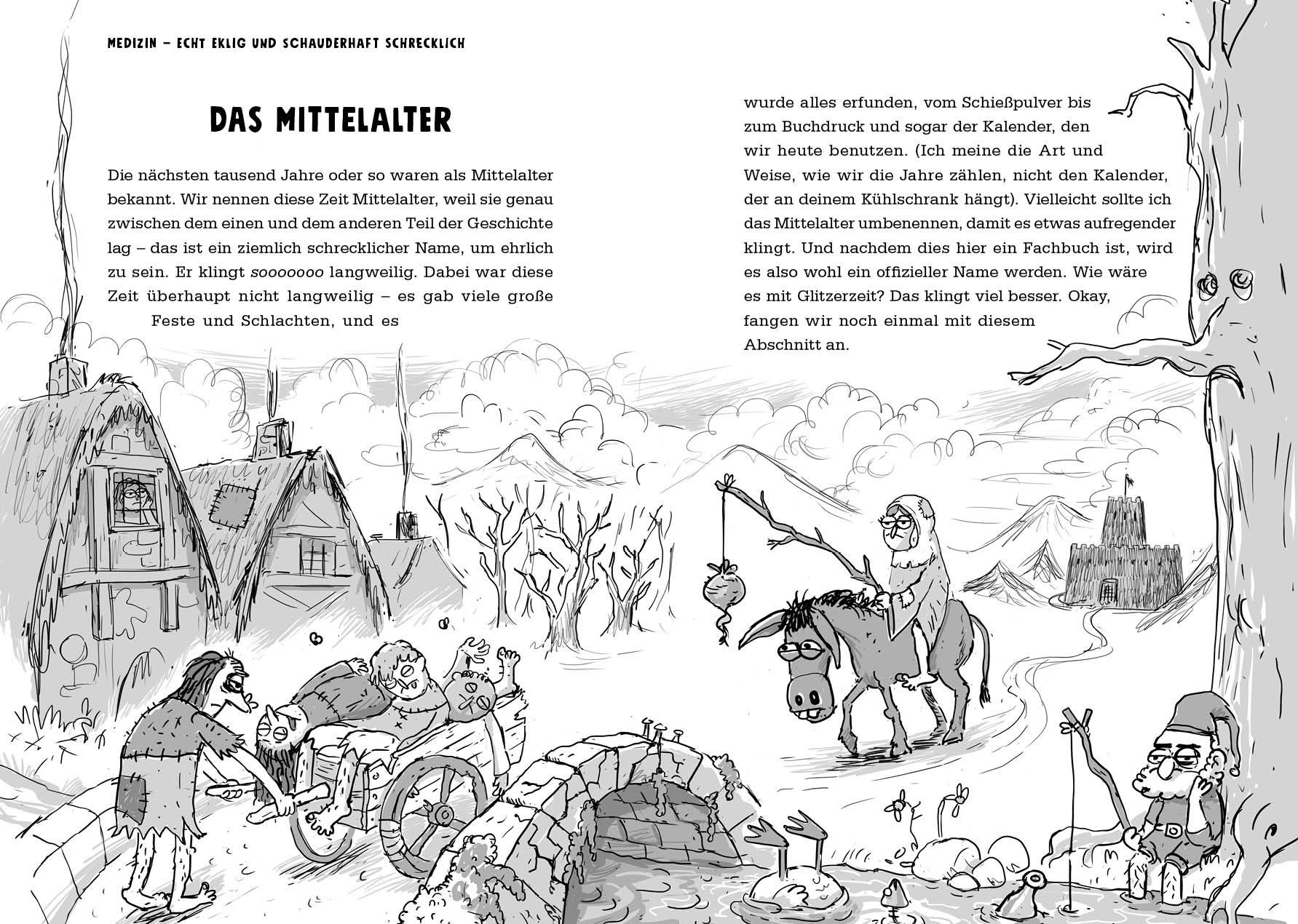 Beispielinhalt (Bild) Medizin - Echt eklig und schauderhaft schrecklich - Warum Pickel mit Krokodil-Kacke behandelt wurden